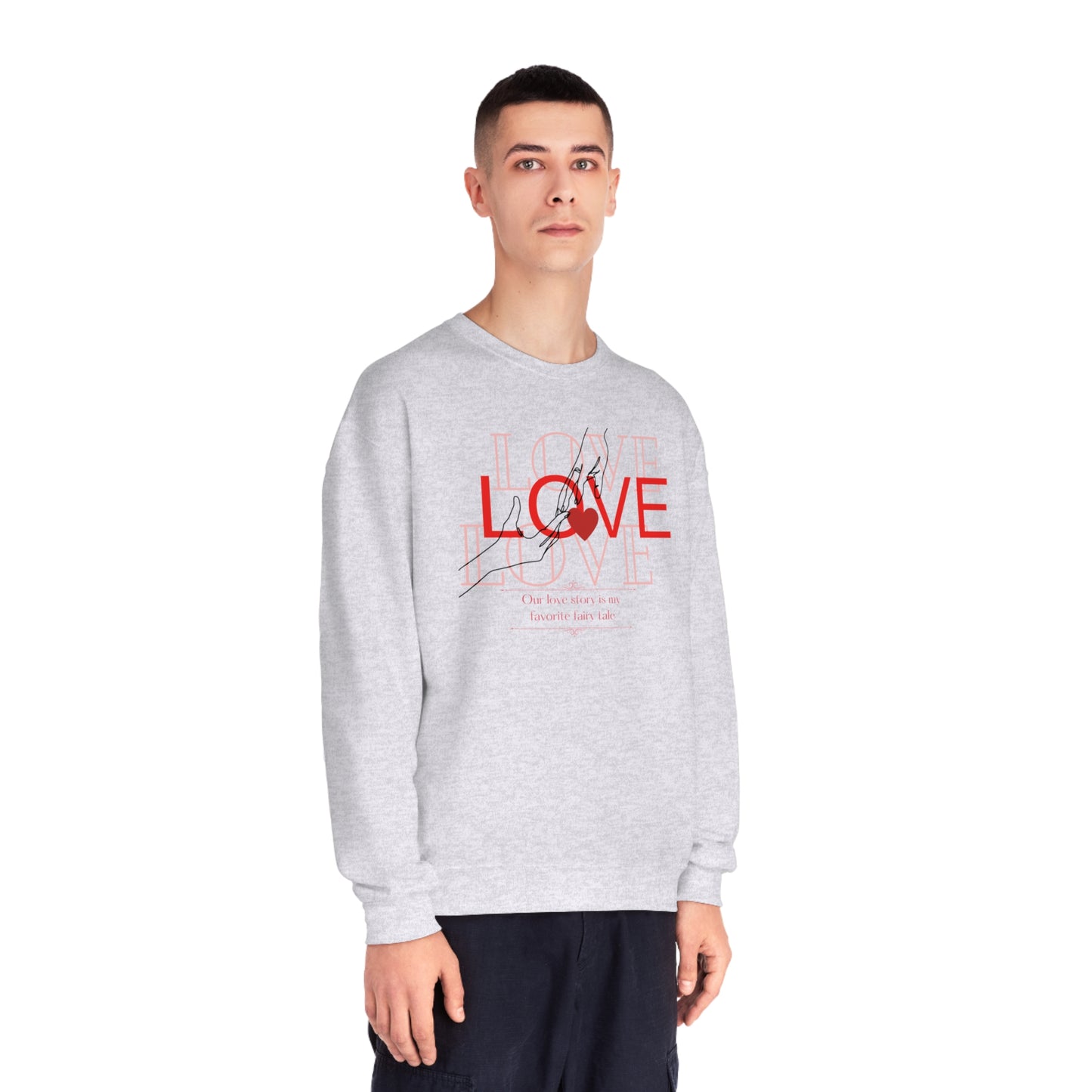 Our Love Story Unisex NuBlend® Crewneck Sweatshirt
