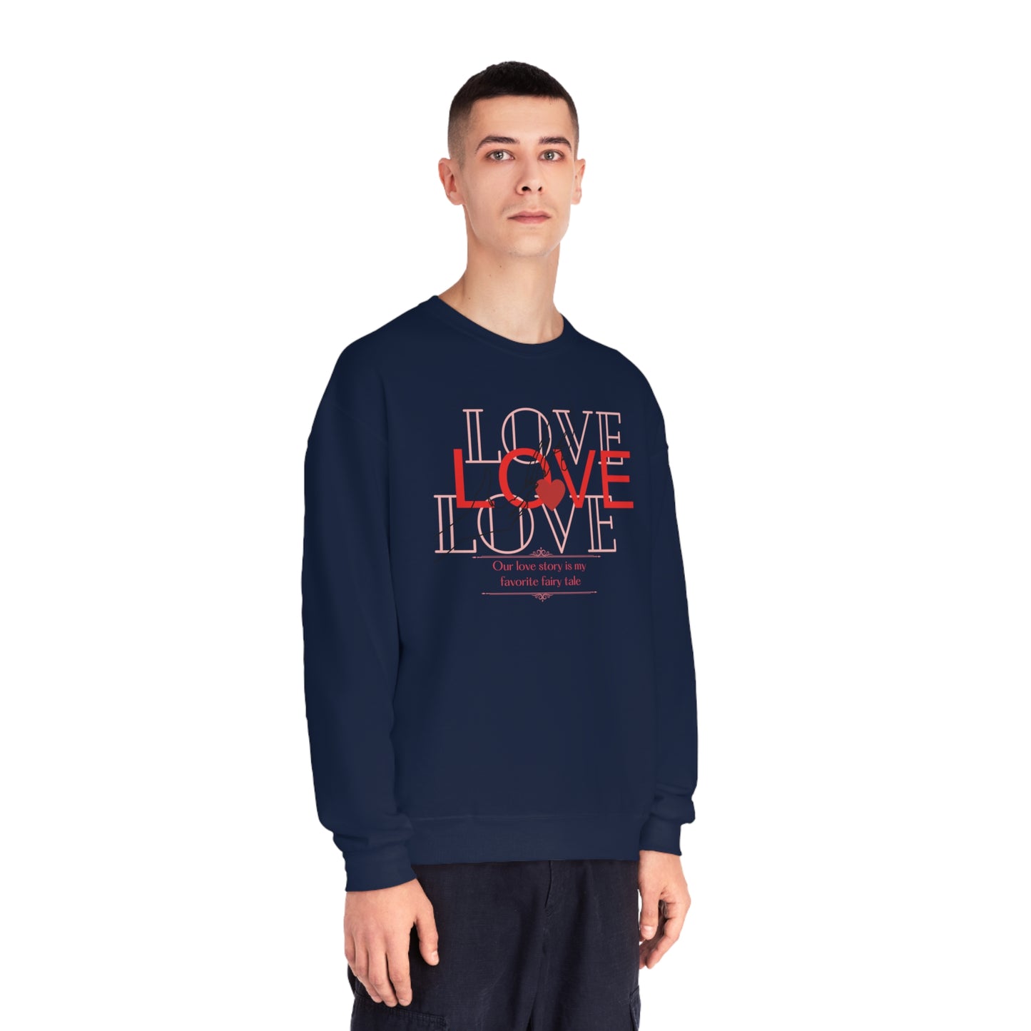 Our Love Story Unisex NuBlend® Crewneck Sweatshirt