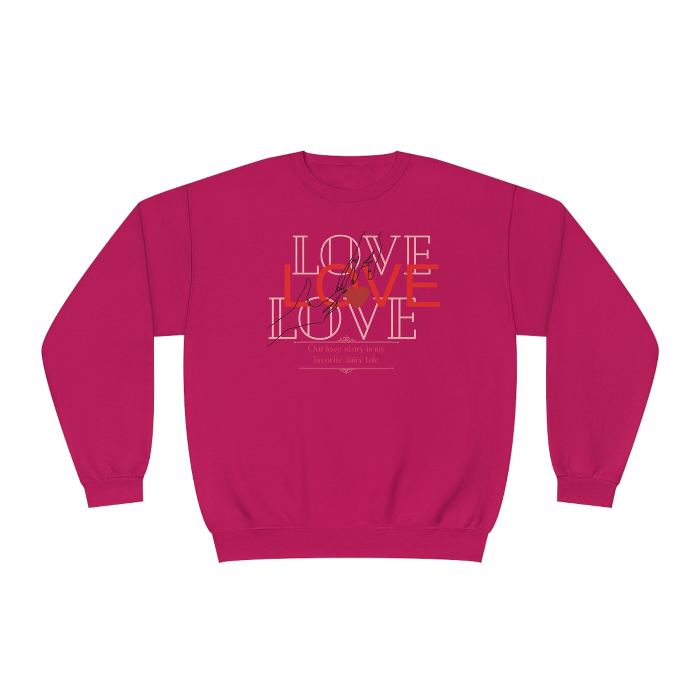 Our Love Story Unisex NuBlend® Crewneck Sweatshirt