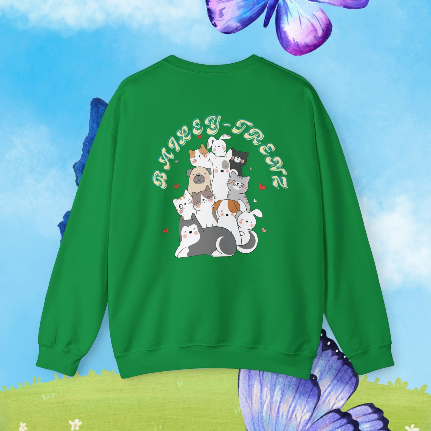 Eat Sleep Work Pet Unisex Crewneck Sweatshirt - Cozy Comfort for Pet Enthusiasts