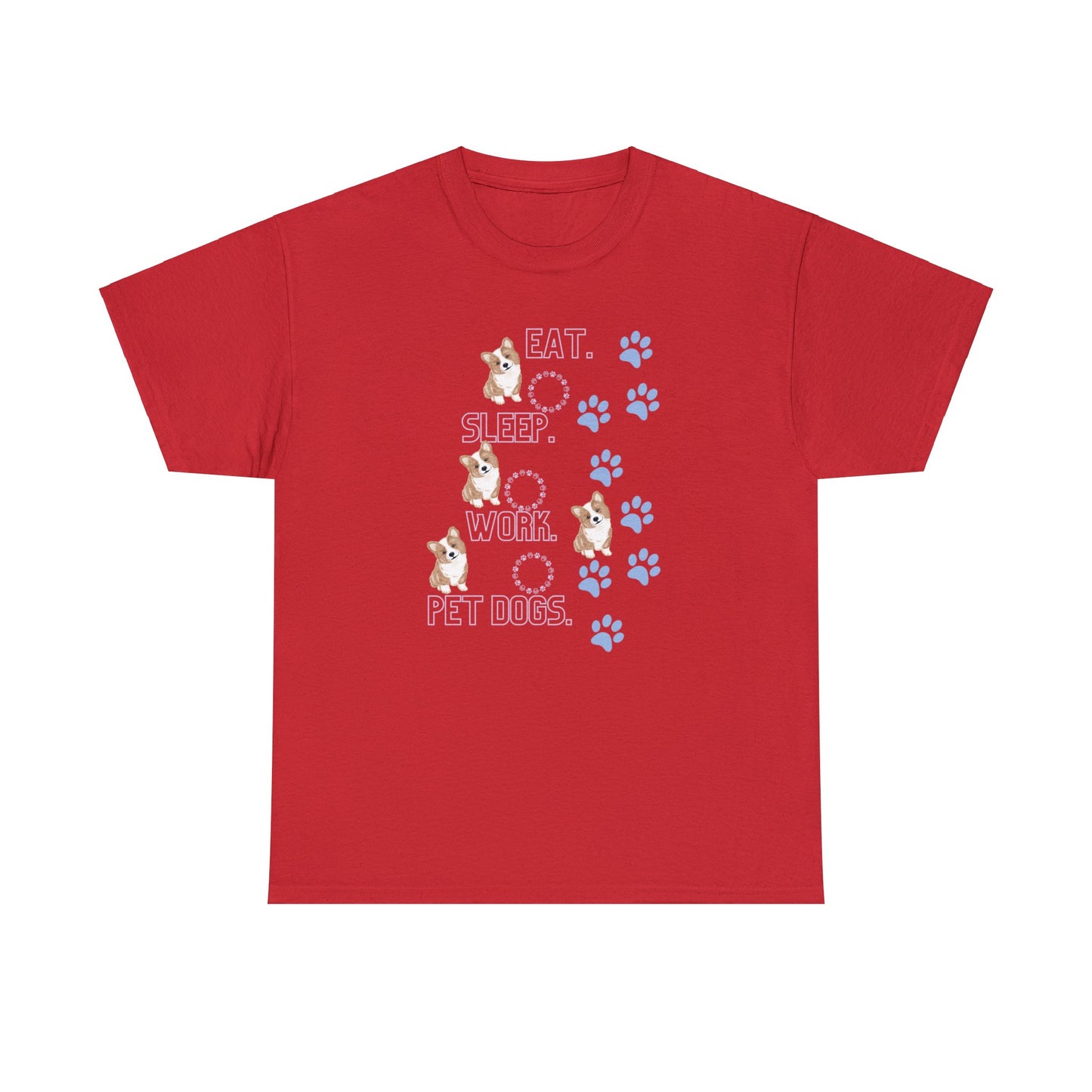 Eat Sleep Work Unisex Heavy Cotton Tee - Your Wardrobe Essential