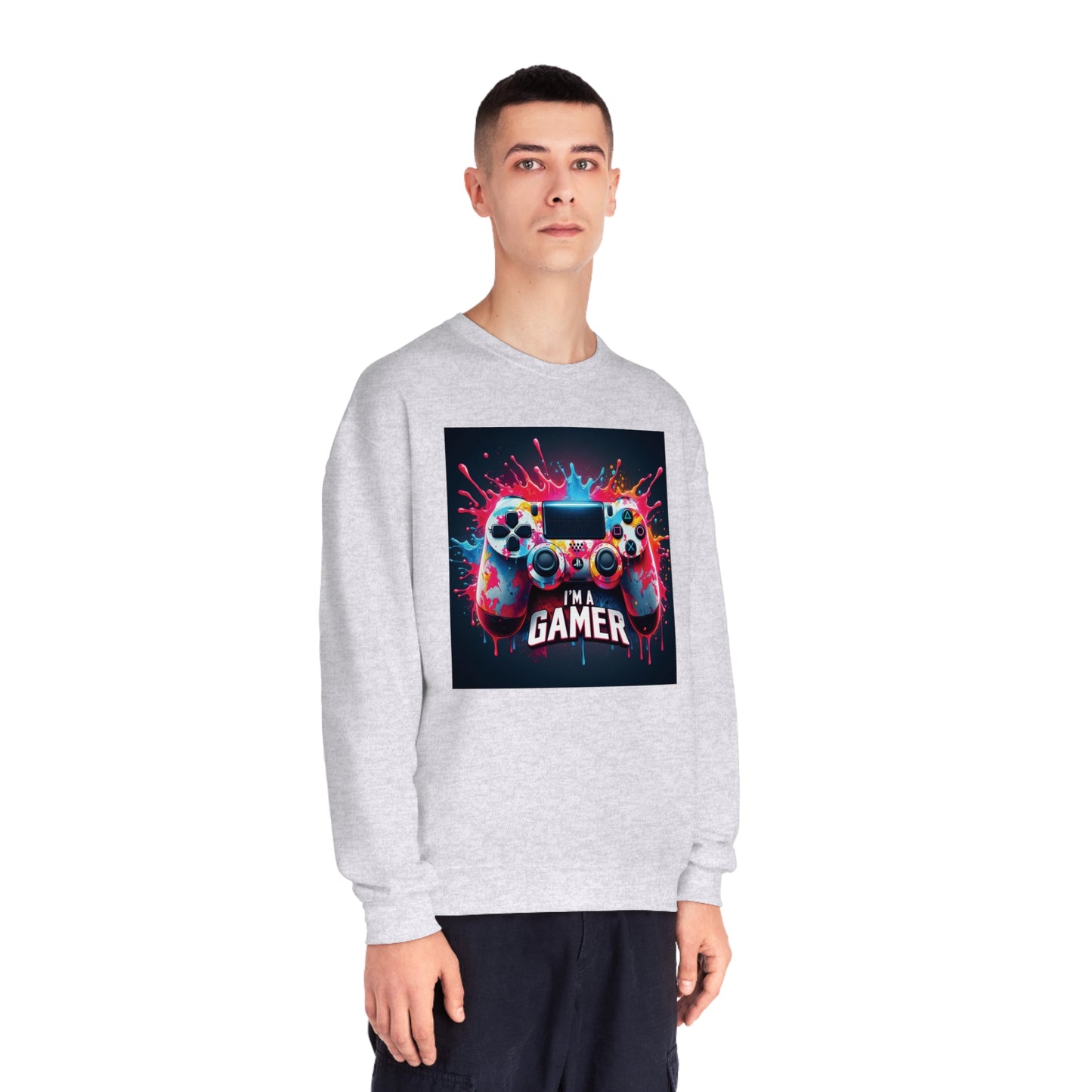 I'M a Gamer Unisex NuBlend® Crewneck Sweatshirt