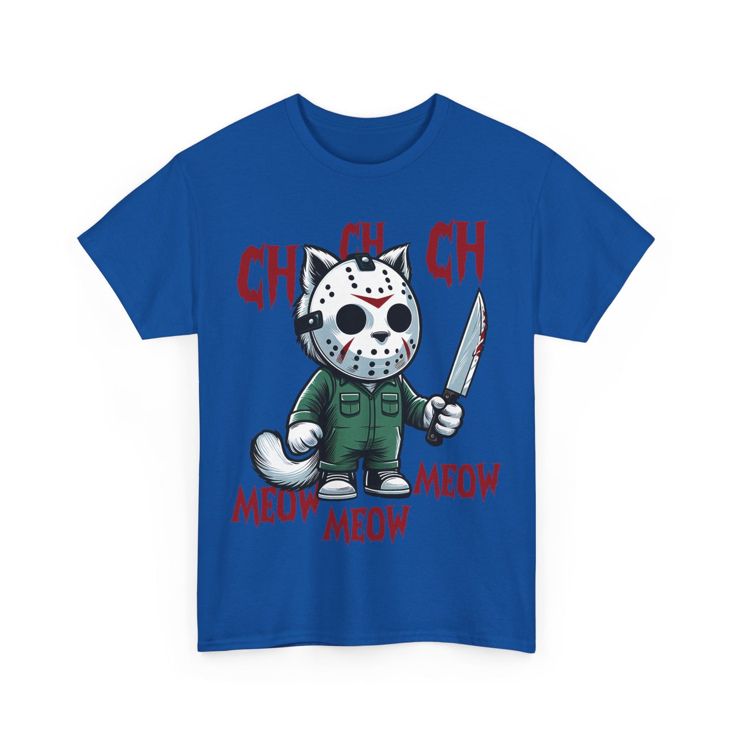 MEOW HERE KITTY KITTY Unisex Heavy Cotton T-Shirt