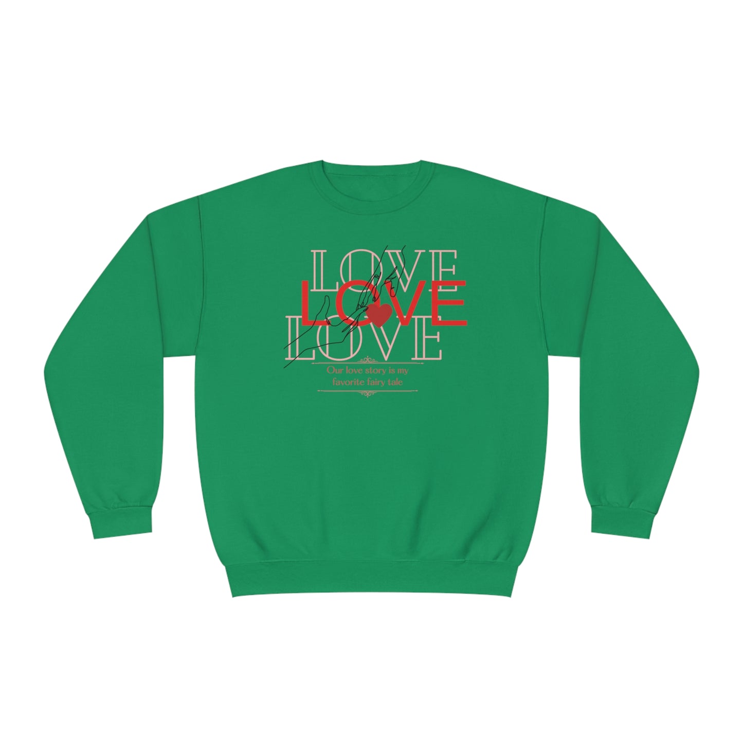 Our Love Story Unisex NuBlend® Crewneck Sweatshirt