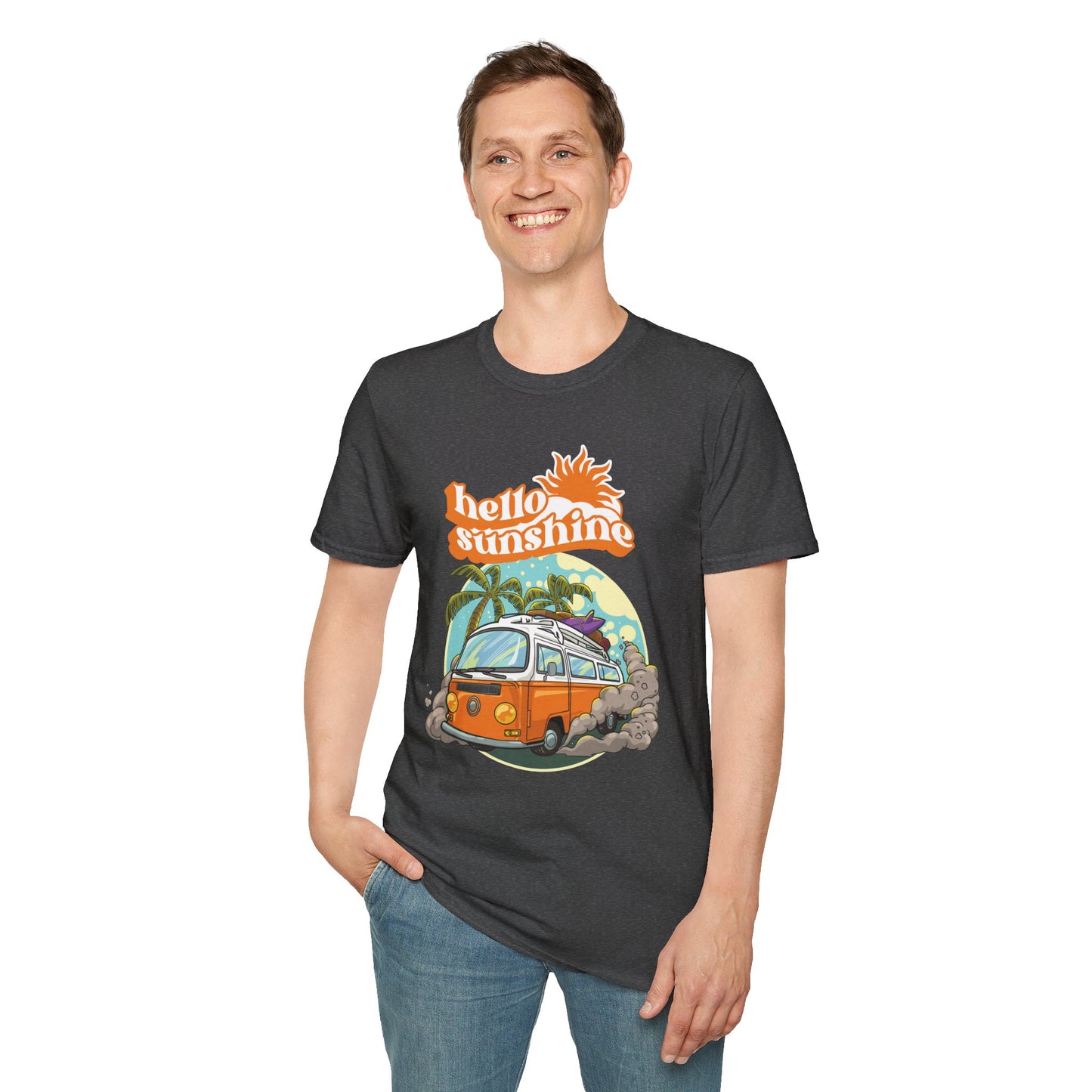 Hello Sunshine Unisex Soft-Style Cotton T-Shirt