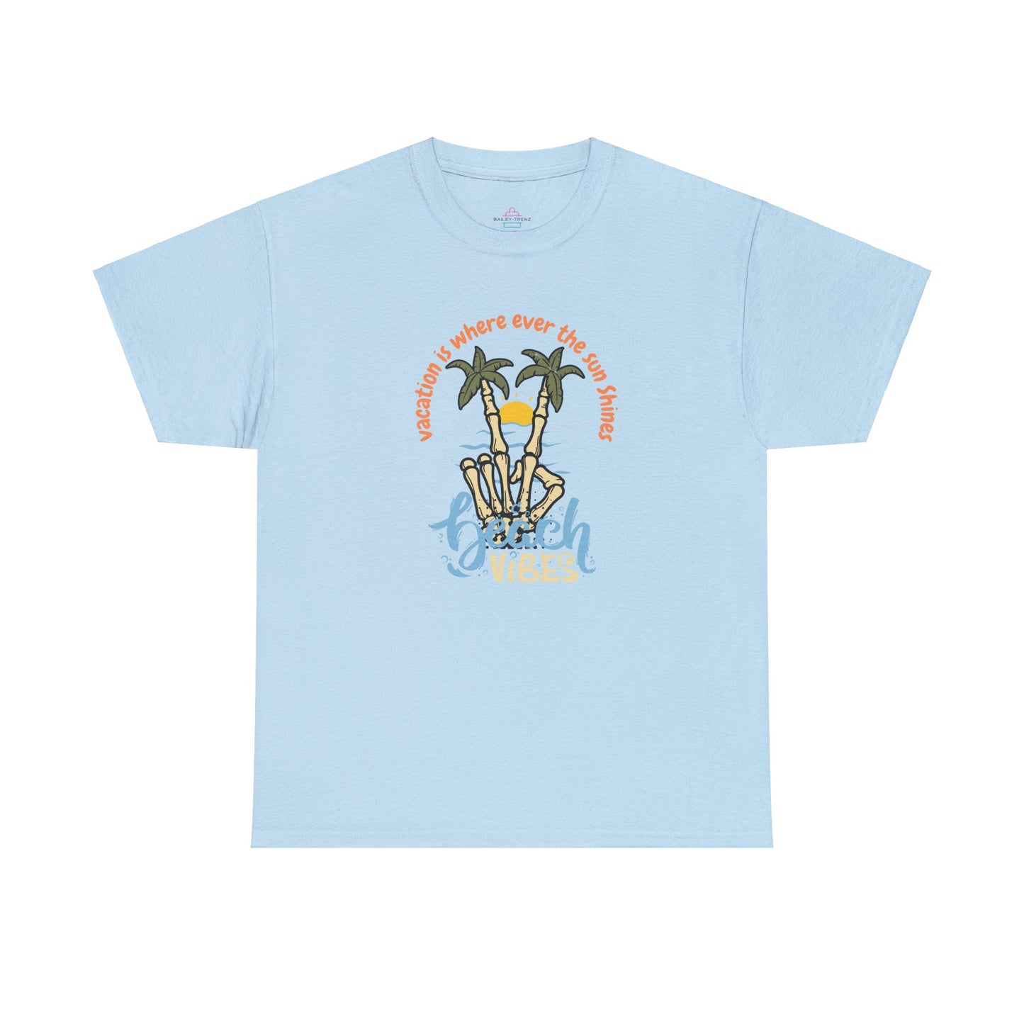 Elevate The Vibes Vacation Unisex Heavy Cotton Tee
