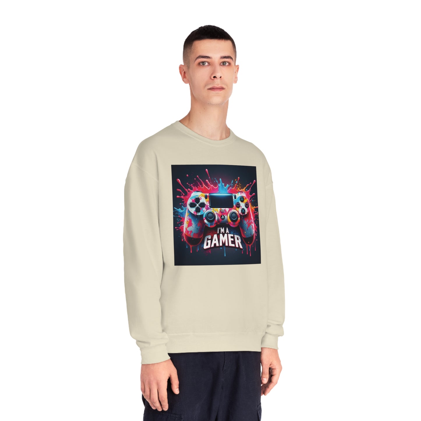I'M a Gamer Unisex NuBlend® Crewneck Sweatshirt