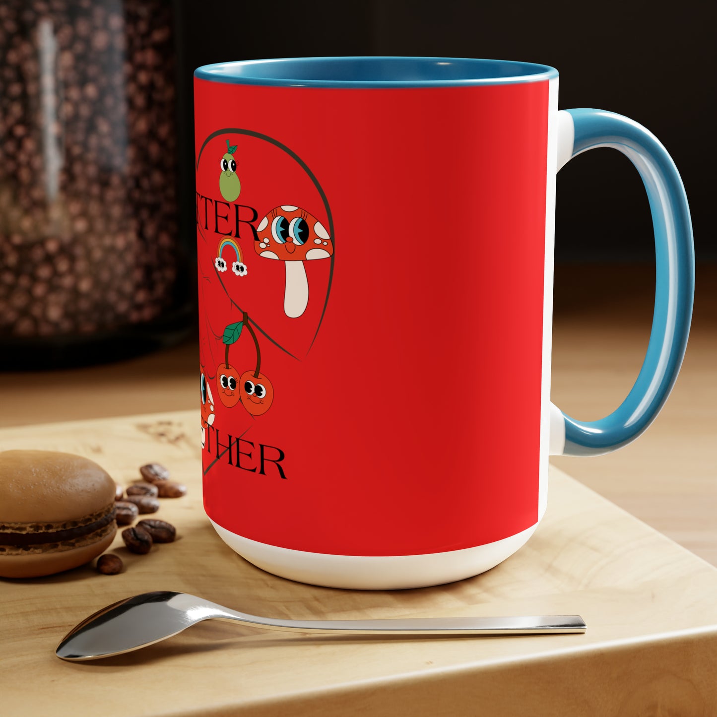 Better Together Two-Tone Coffee Mugs 15oz - Start Your Day Right