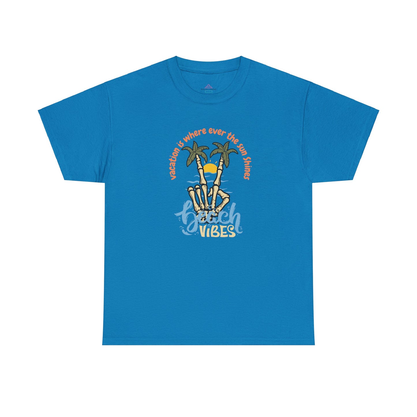 Elevate The Vibes Vacation Unisex Heavy Cotton Tee