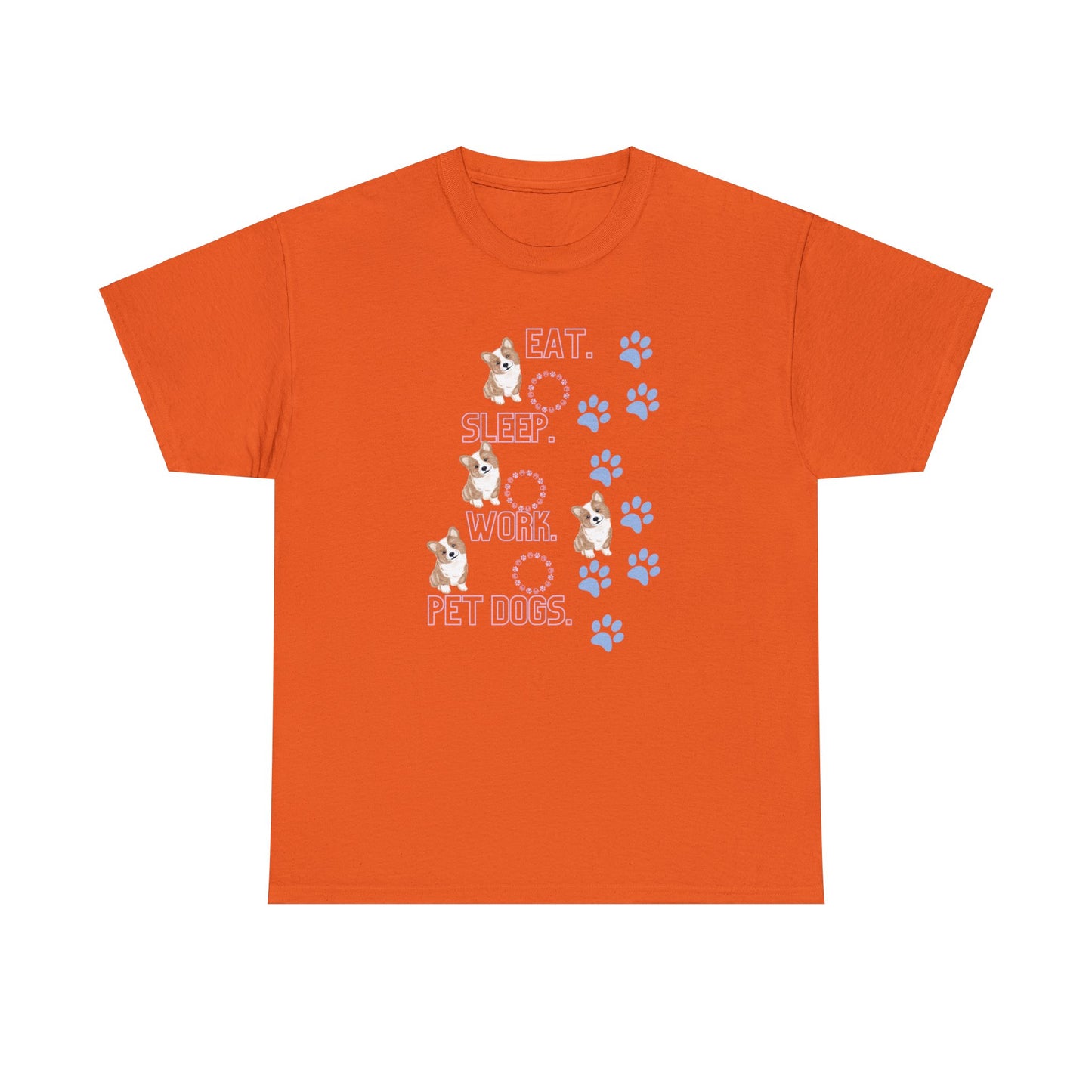 Eat Sleep Work Unisex Heavy Cotton Tee - Your Wardrobe Essential