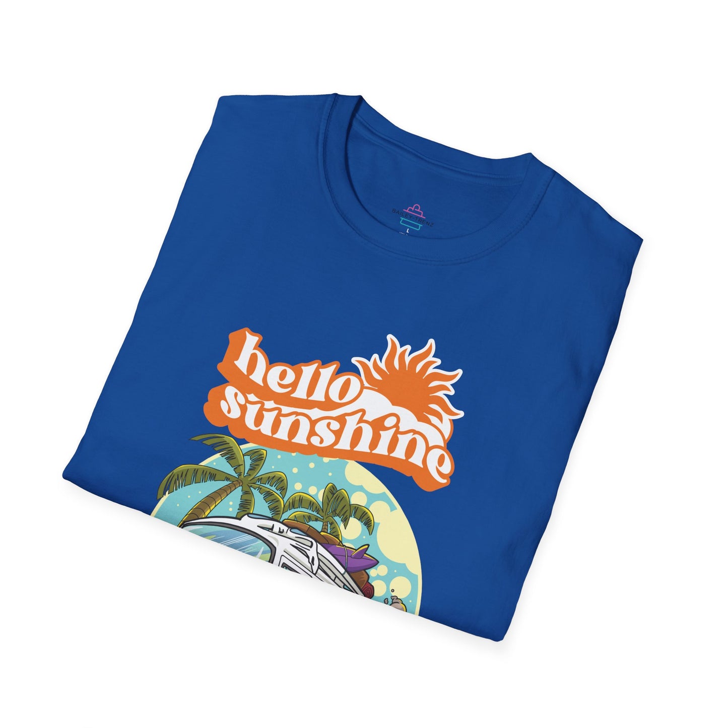 Hello Sunshine Unisex Soft-Style Cotton T-Shirt
