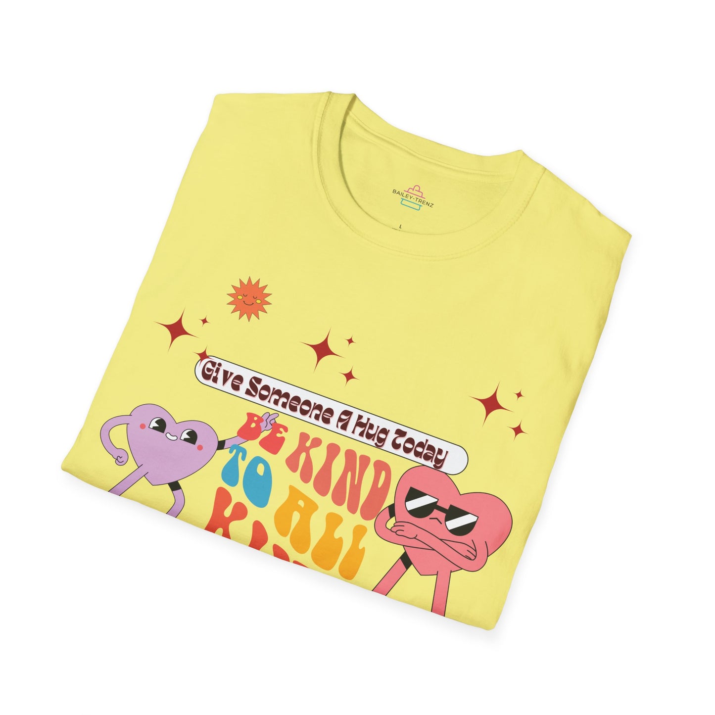 Be Kind" Unisex Soft-Style T-Shirt - Embrace Comfort with a Purpose
