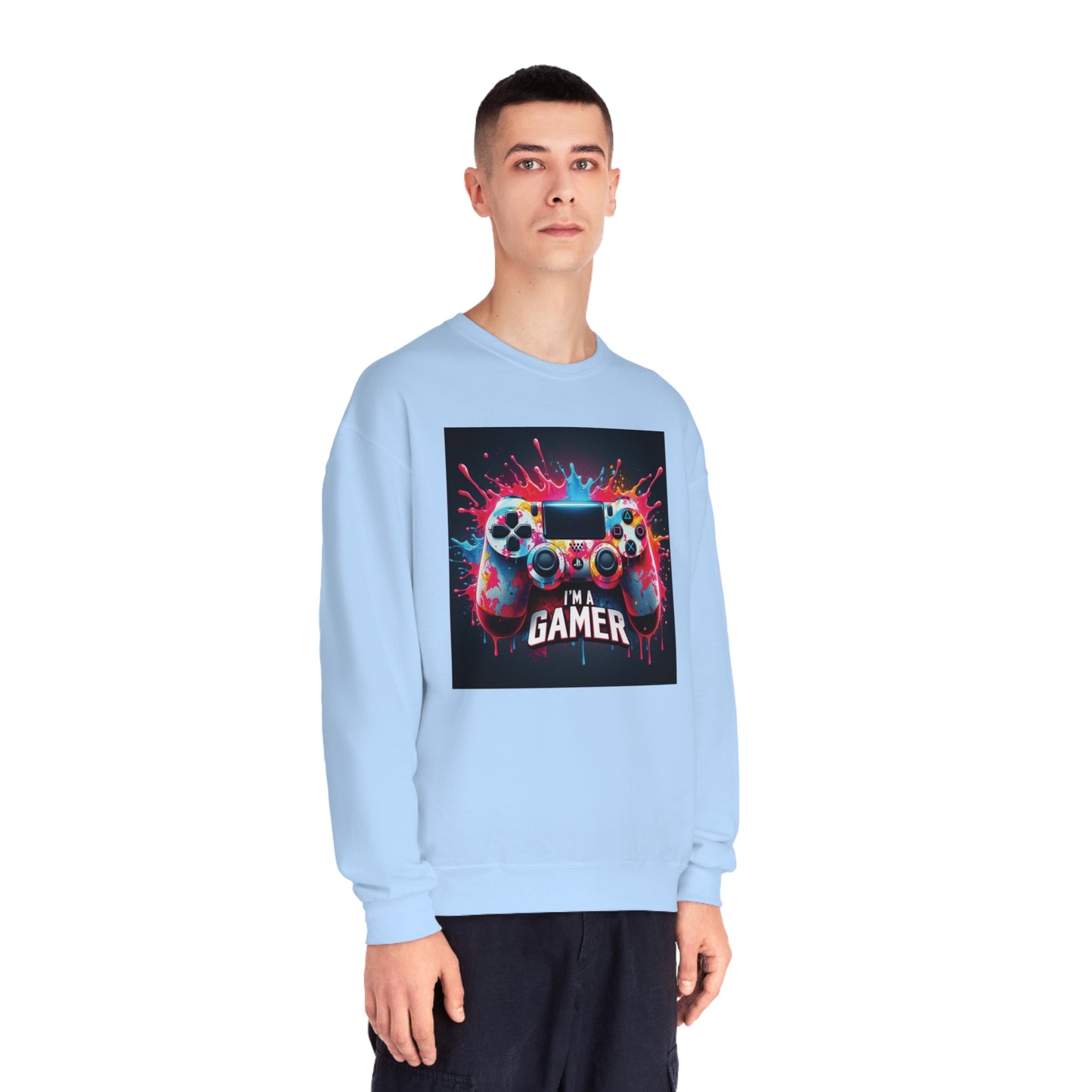 I'M a Gamer Unisex NuBlend® Crewneck Sweatshirt