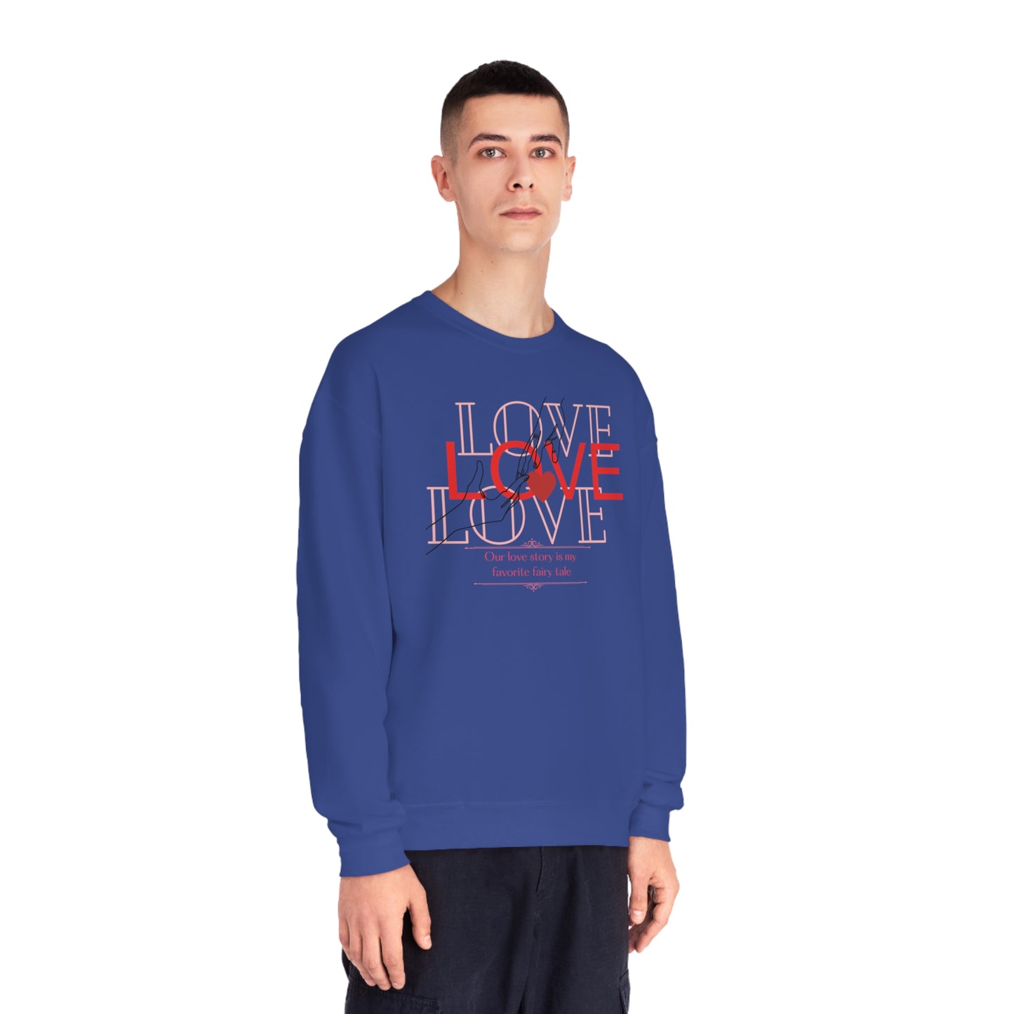 Our Love Story Unisex NuBlend® Crewneck Sweatshirt