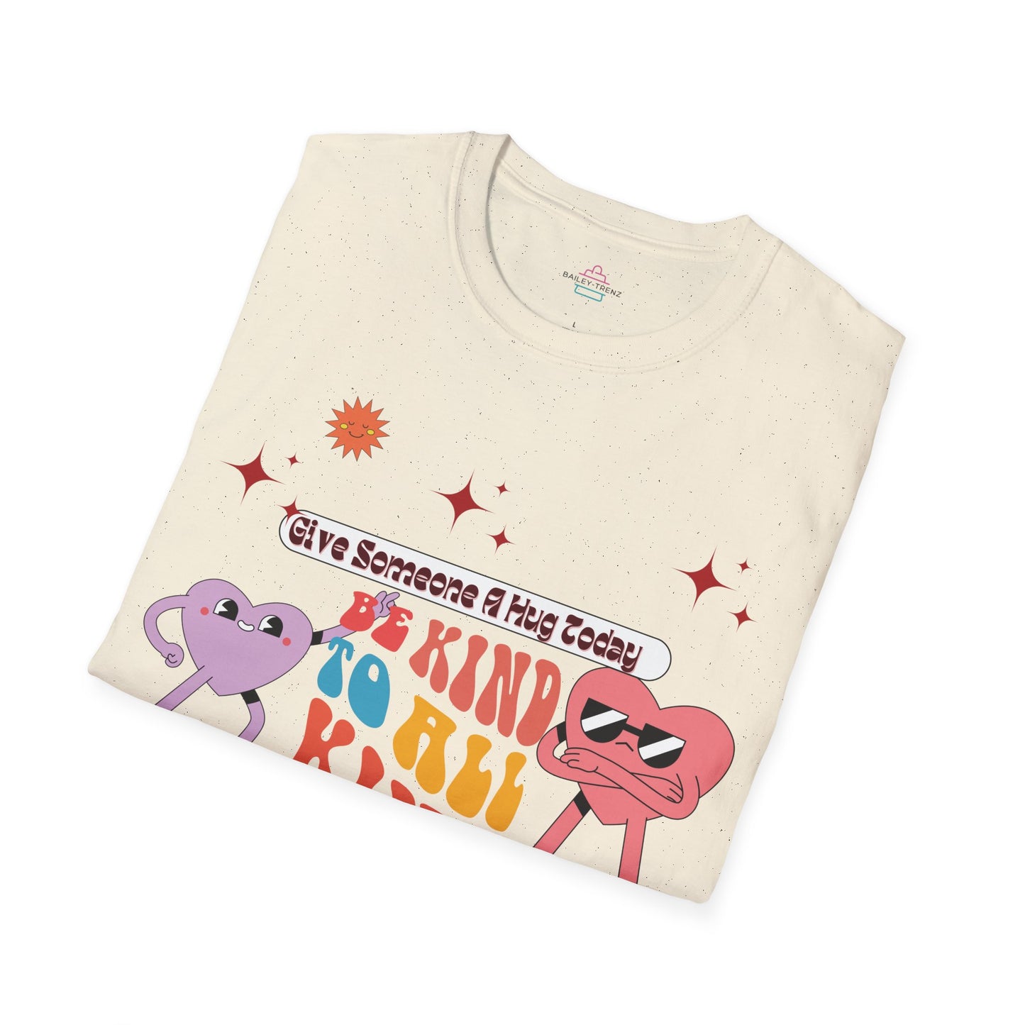 Be Kind" Unisex Soft-Style T-Shirt - Embrace Comfort with a Purpose