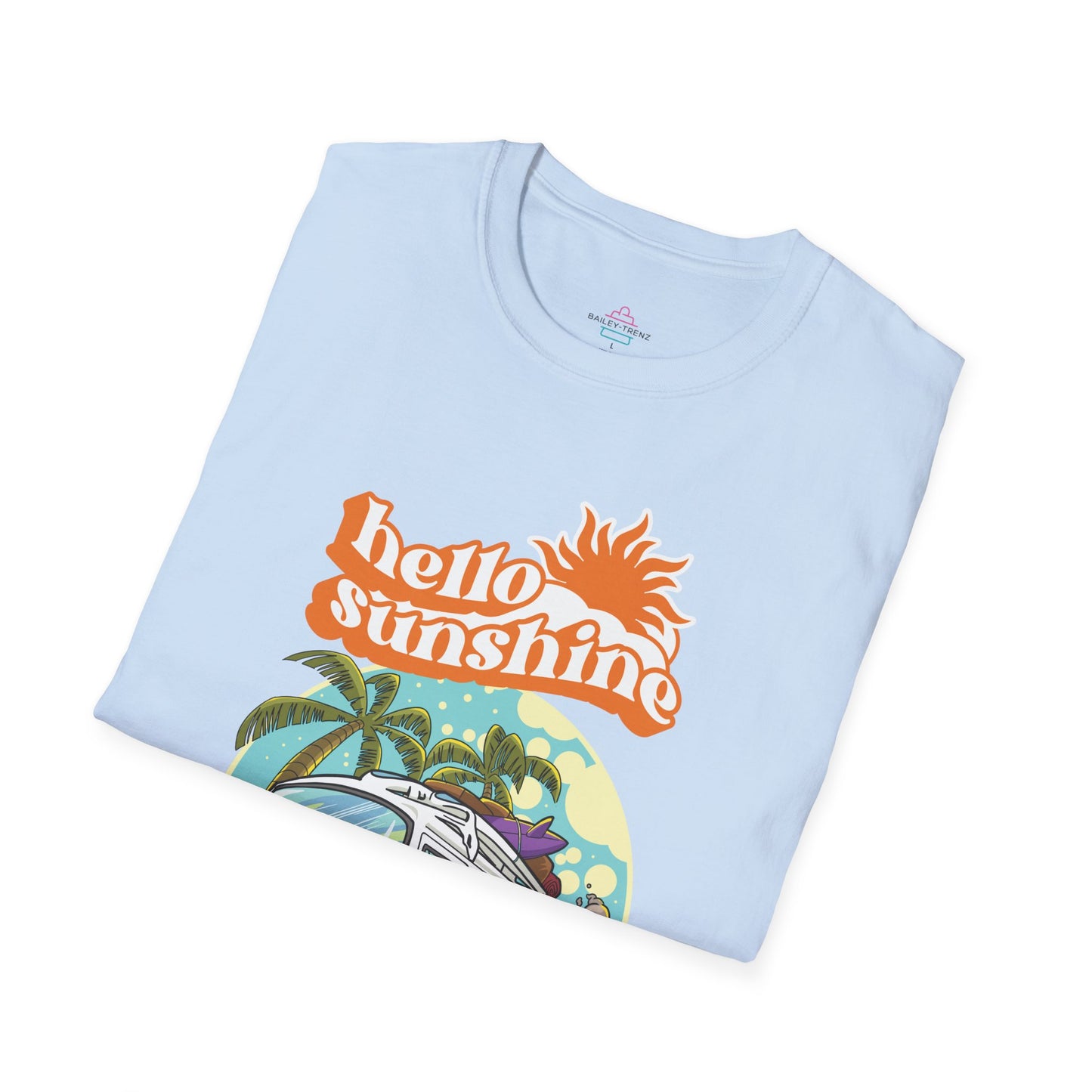 Hello Sunshine Unisex Soft-Style Cotton T-Shirt
