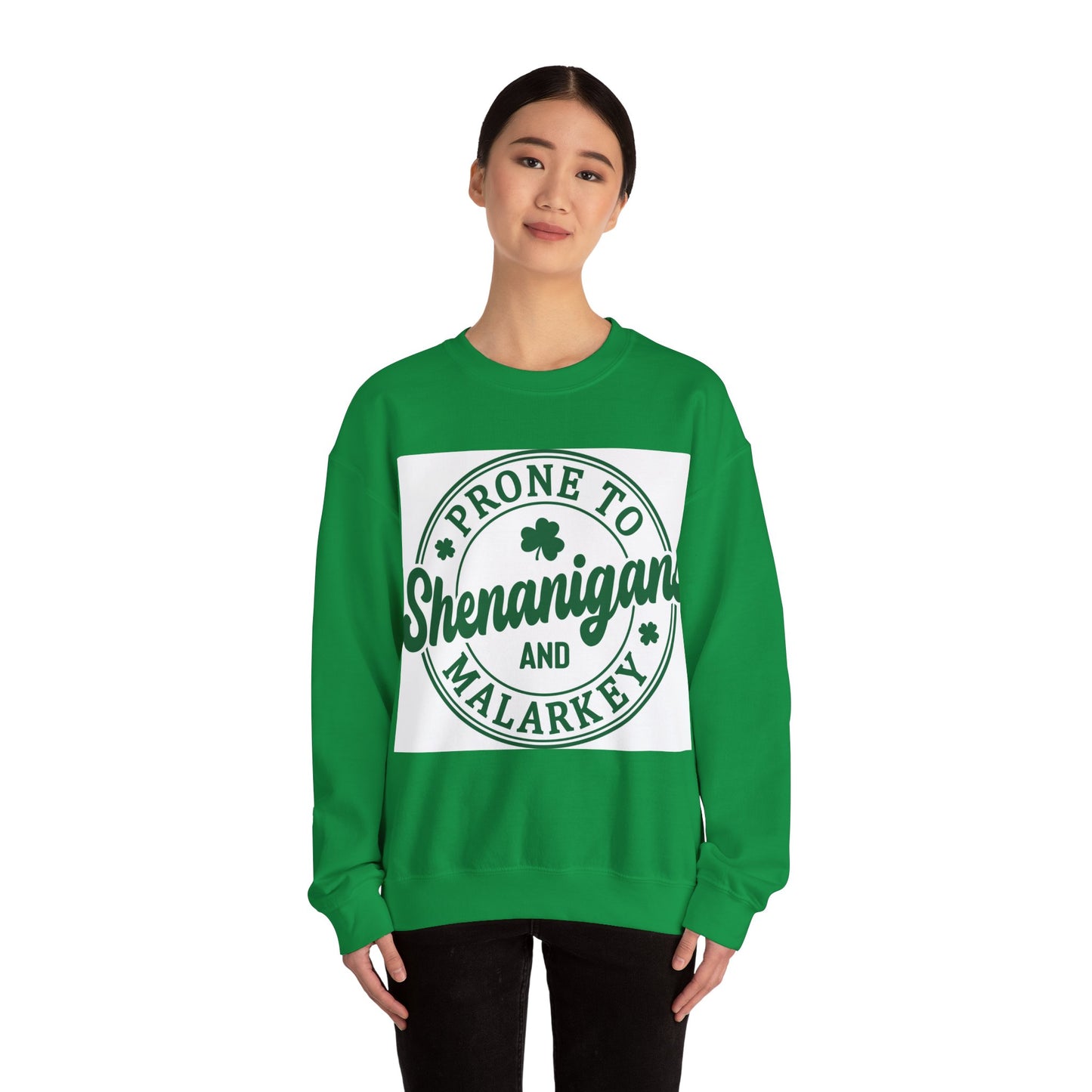 Prone To Shenanigans Unisex Heavy Blend Crewneck Sweatshirt