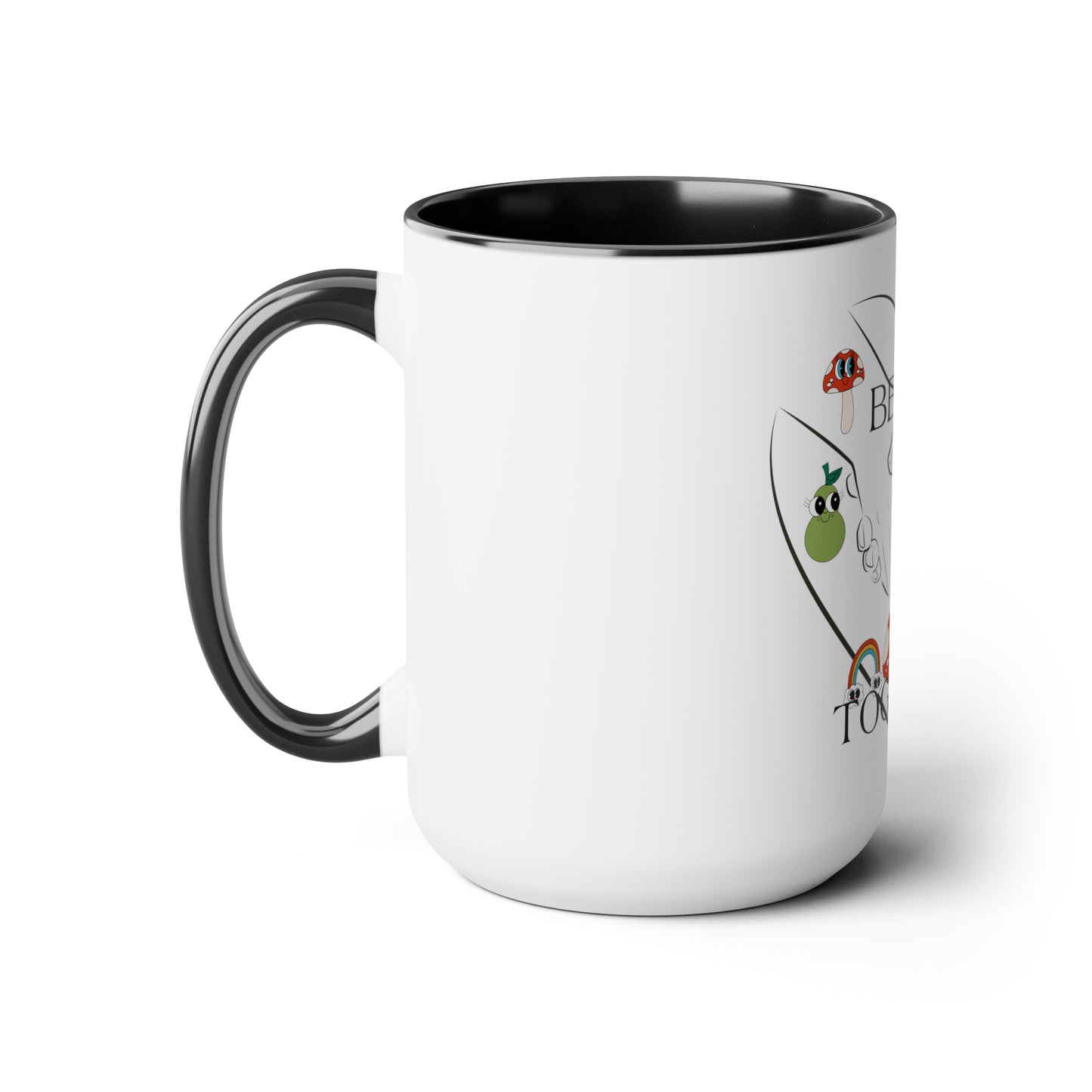 Better Together" Two-Tone Coffee Mugs, 15oz - Elevate Your Sip in Style