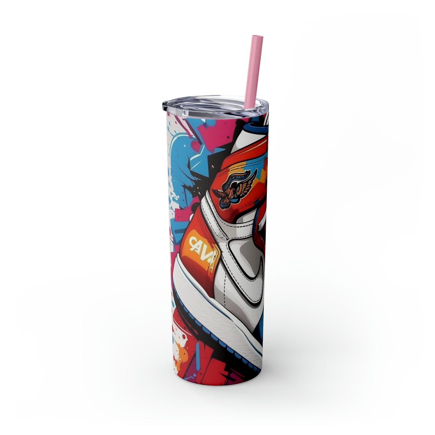 Air Force Skinny Tumbler with Straw, 20oz - Elevate Your Sipping Experience