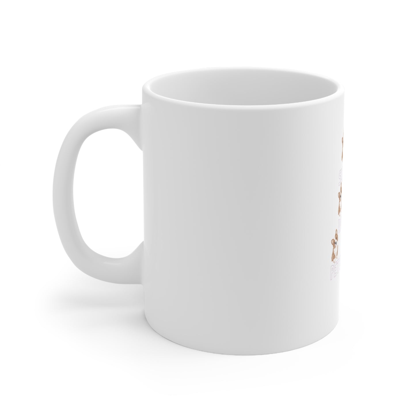 Eat Sleep Work Pet Dog Ceramic Mug, 11oz