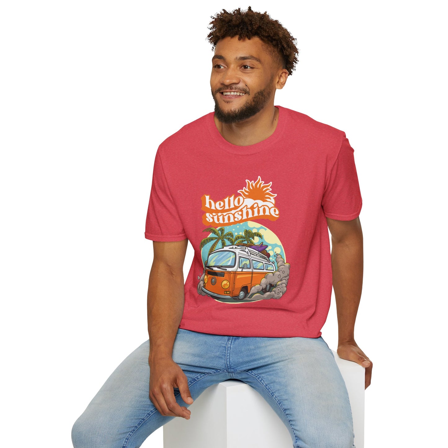 Hello Sunshine Unisex Soft-Style Cotton T-Shirt