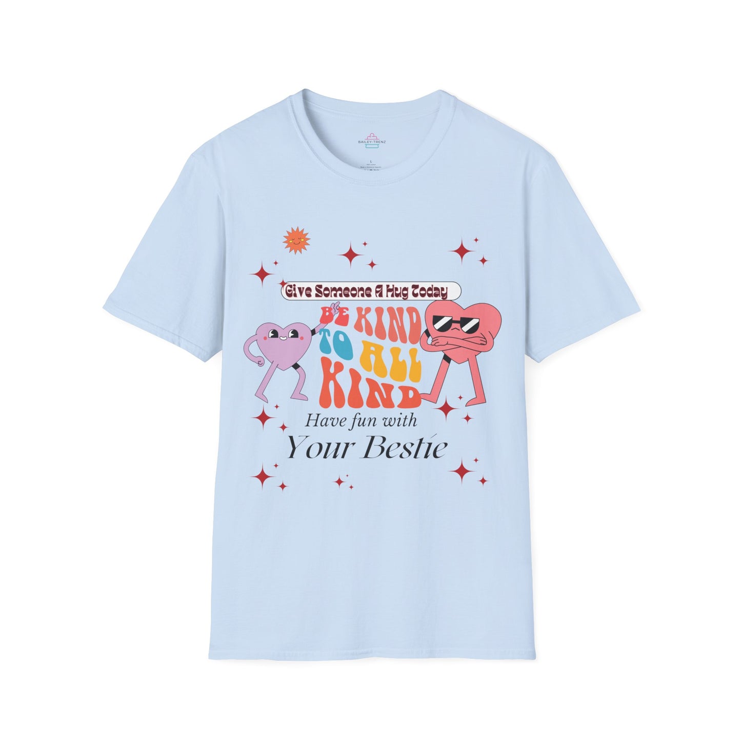 Be Kind" Unisex Soft-Style T-Shirt - Embrace Comfort with a Purpose