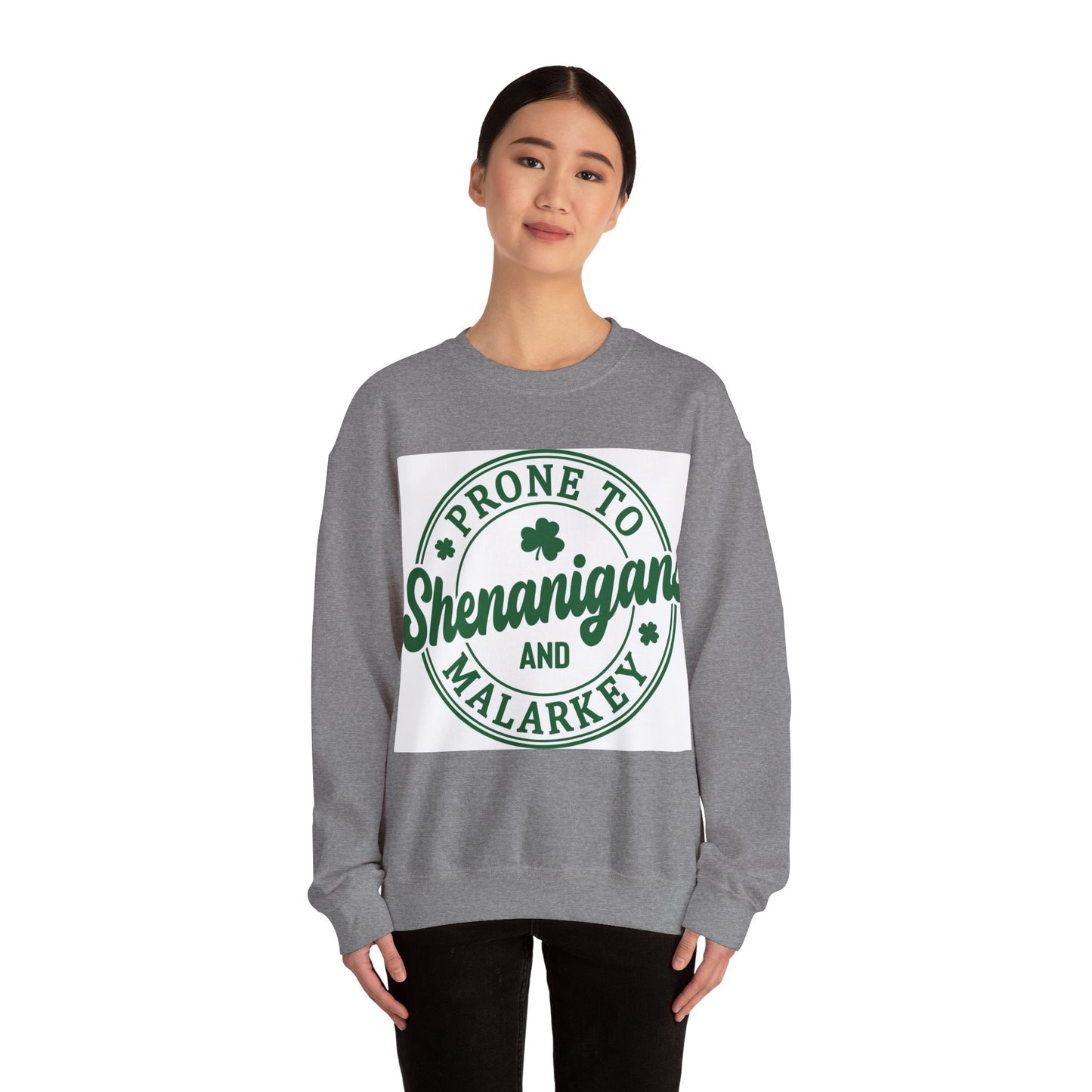 Prone To Shenanigans Unisex Heavy Blend Crewneck Sweatshirt