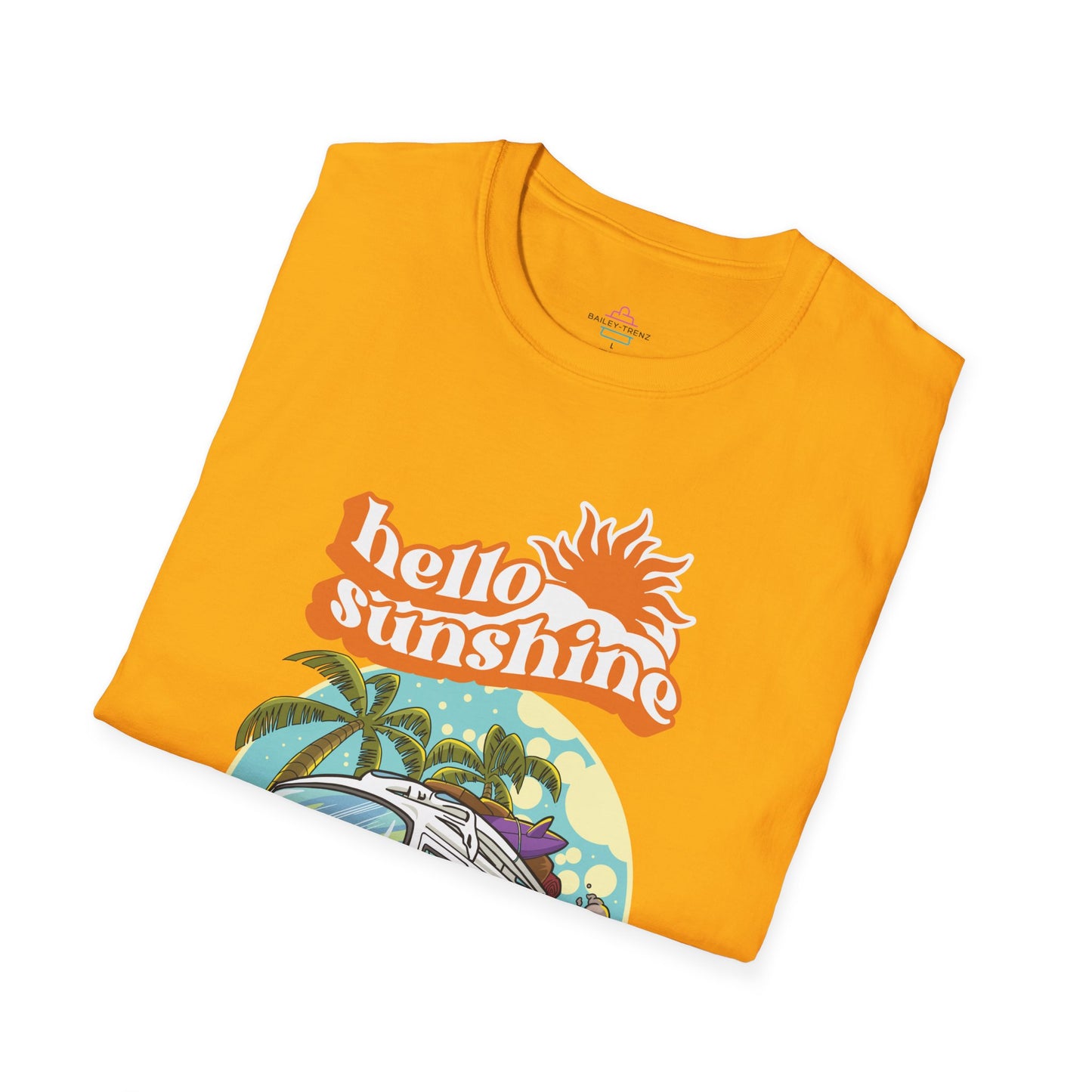 Hello Sunshine Unisex Soft-Style Cotton T-Shirt