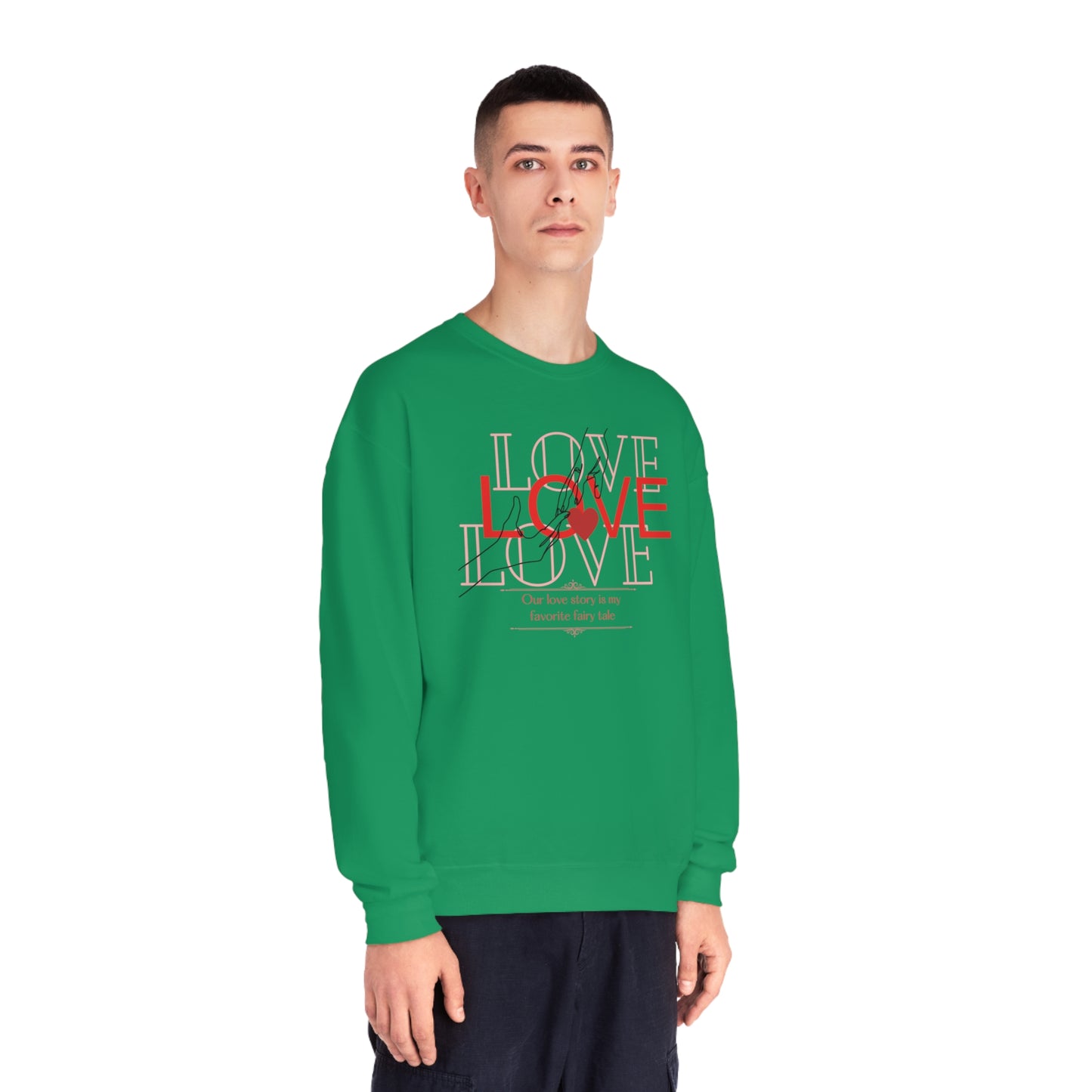 Our Love Story Unisex NuBlend® Crewneck Sweatshirt