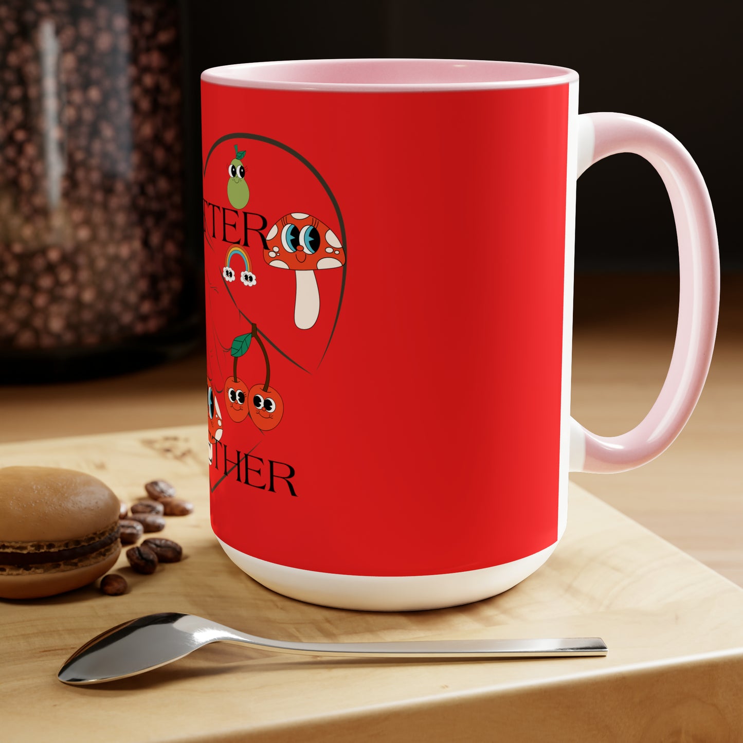 Better Together Two-Tone Coffee Mugs 15oz - Start Your Day Right