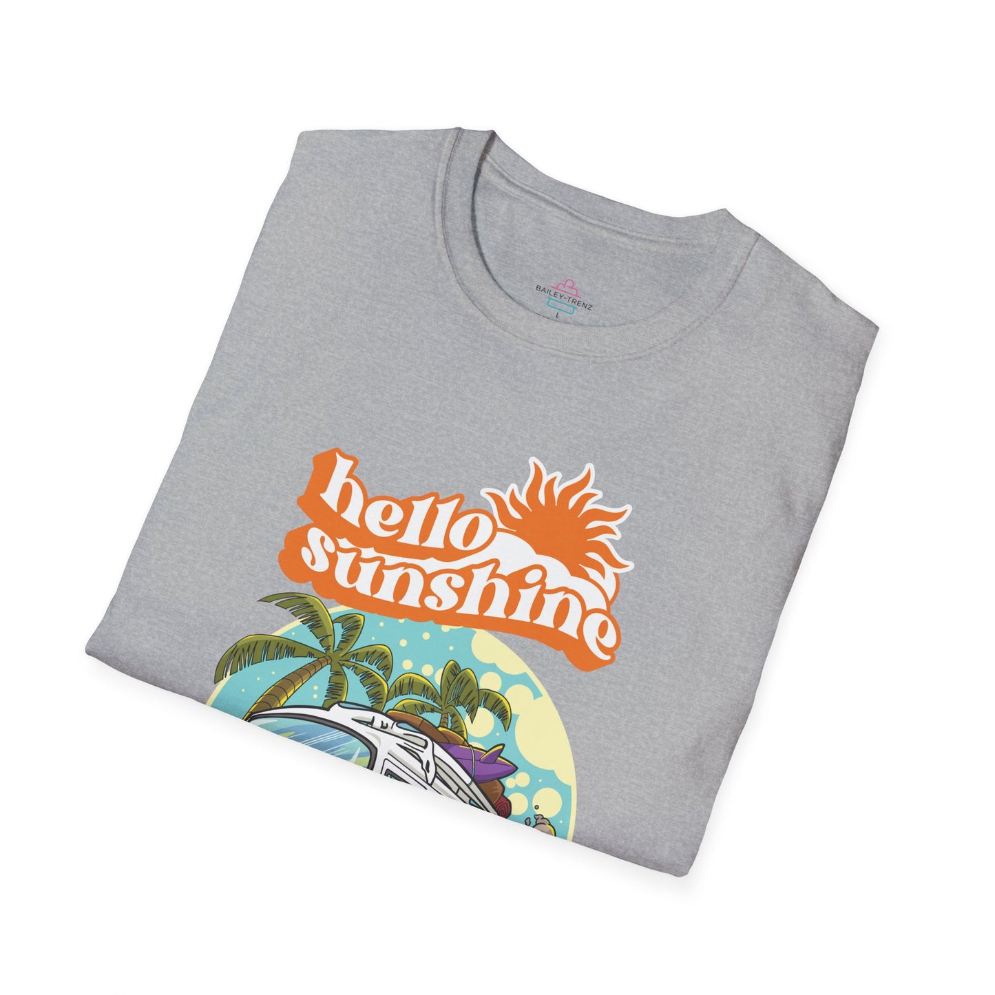Hello Sunshine Unisex Soft-Style Cotton T-Shirt