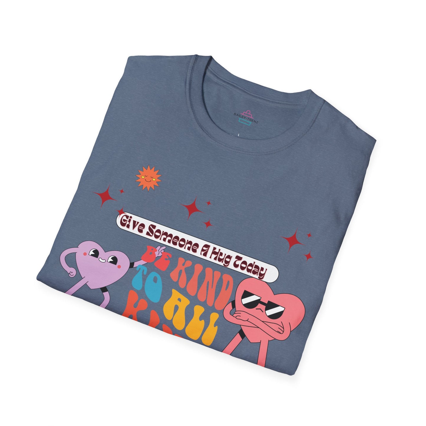 Be Kind" Unisex Soft-Style T-Shirt - Embrace Comfort with a Purpose
