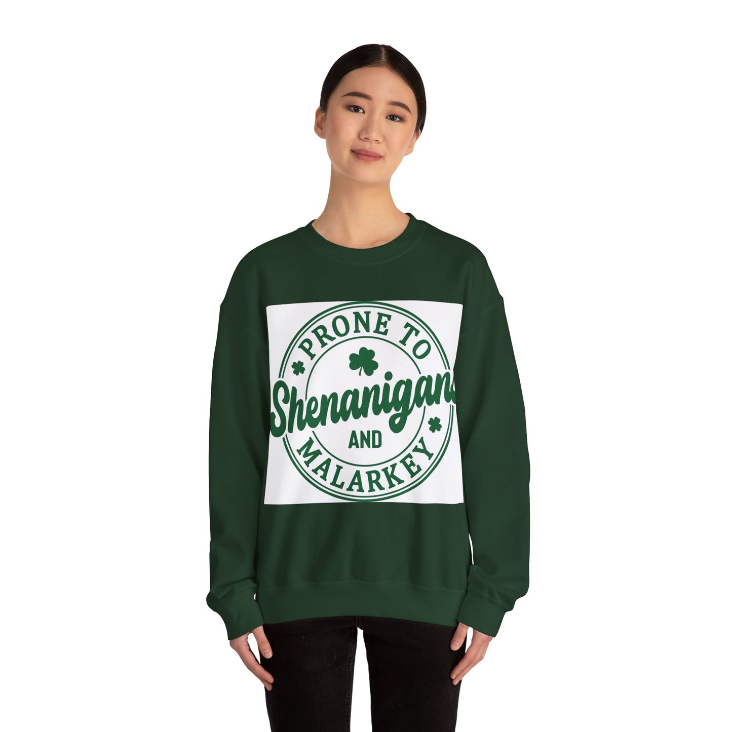 Prone To Shenanigans Unisex Heavy Blend Crewneck Sweatshirt
