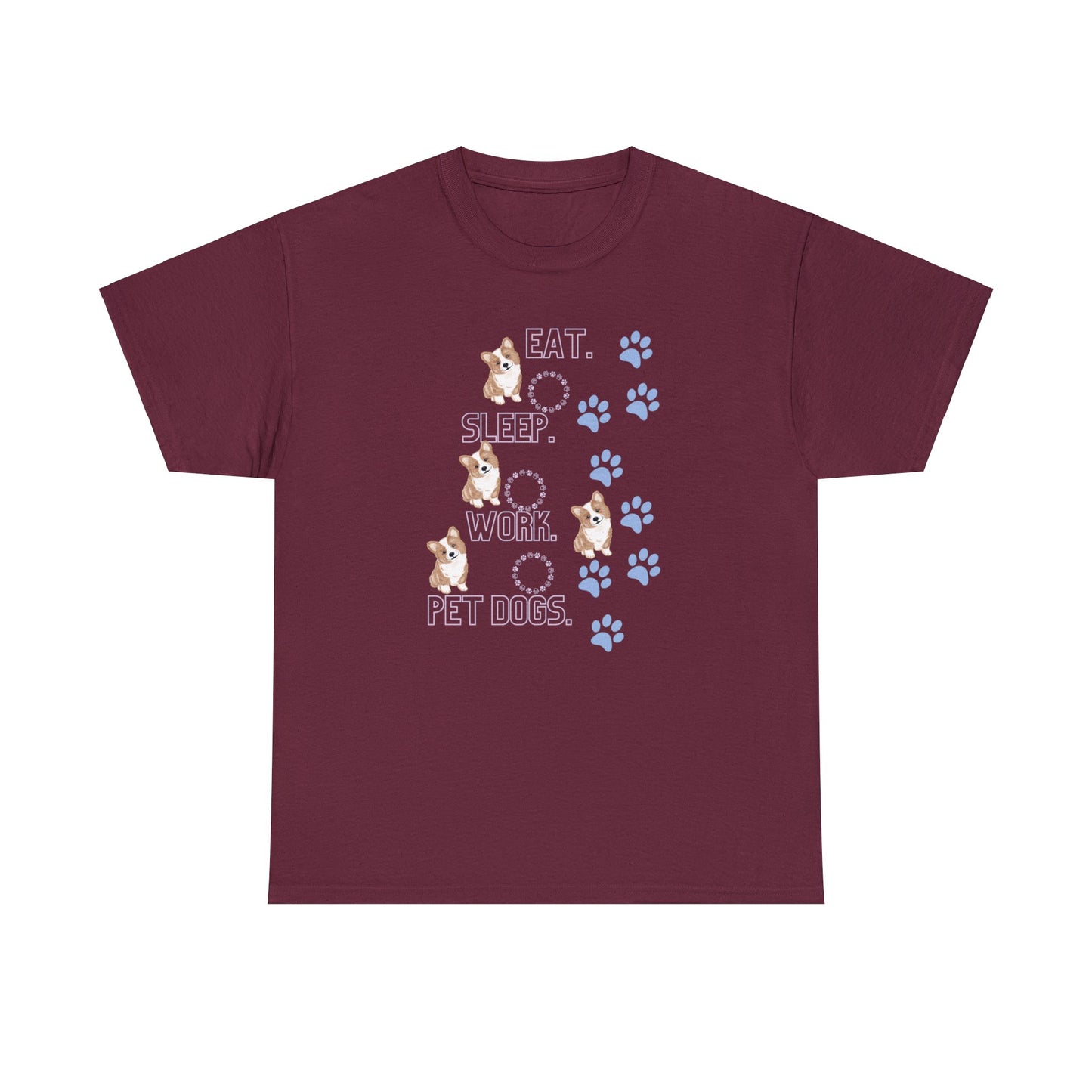 Eat Sleep Work Unisex Heavy Cotton Tee - Your Wardrobe Essential
