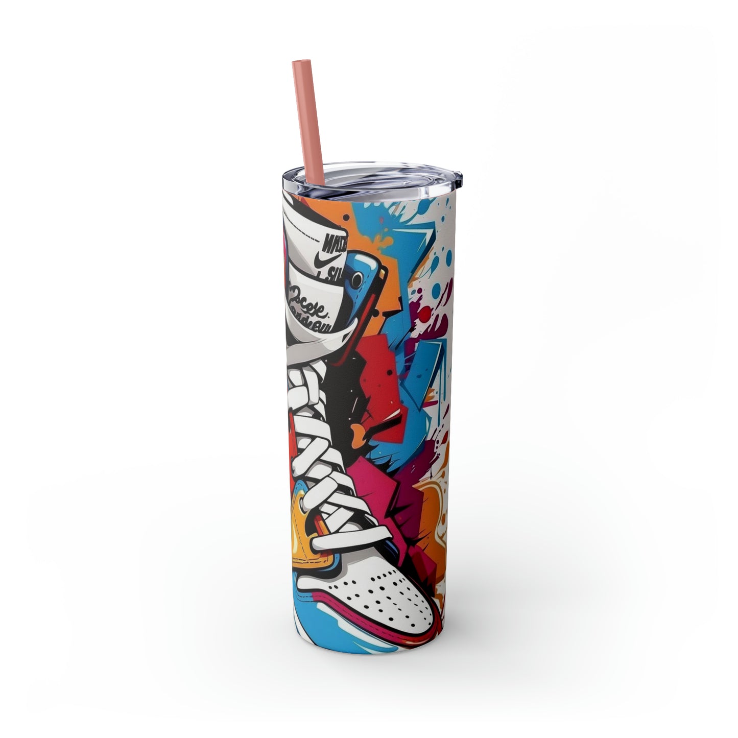 Air Force Skinny Tumbler with Straw, 20oz - Elevate Your Sipping Experience