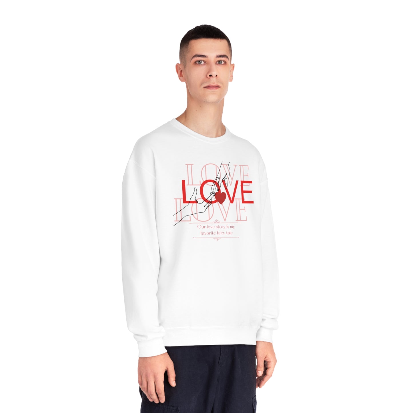 Our Love Story Unisex NuBlend® Crewneck Sweatshirt