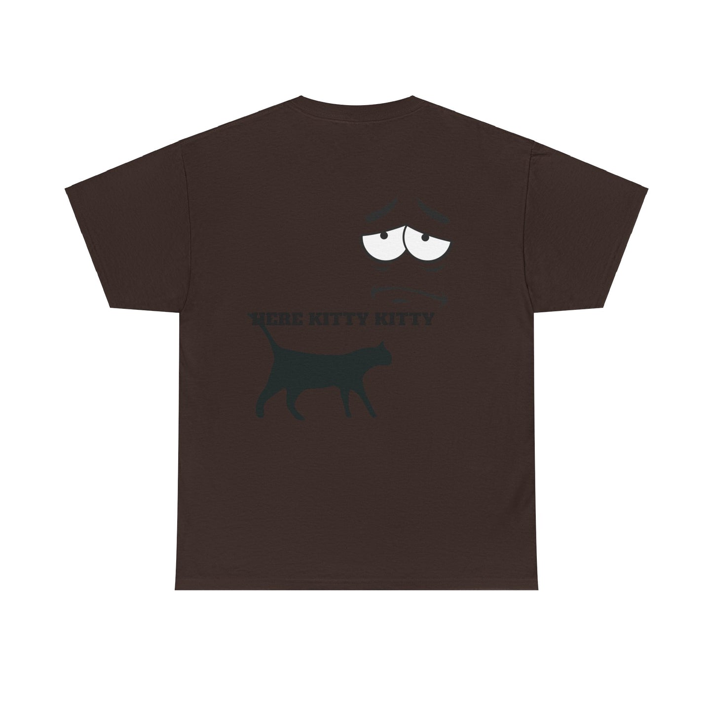 MEOW HERE KITTY KITTY Unisex Heavy Cotton T-Shirt