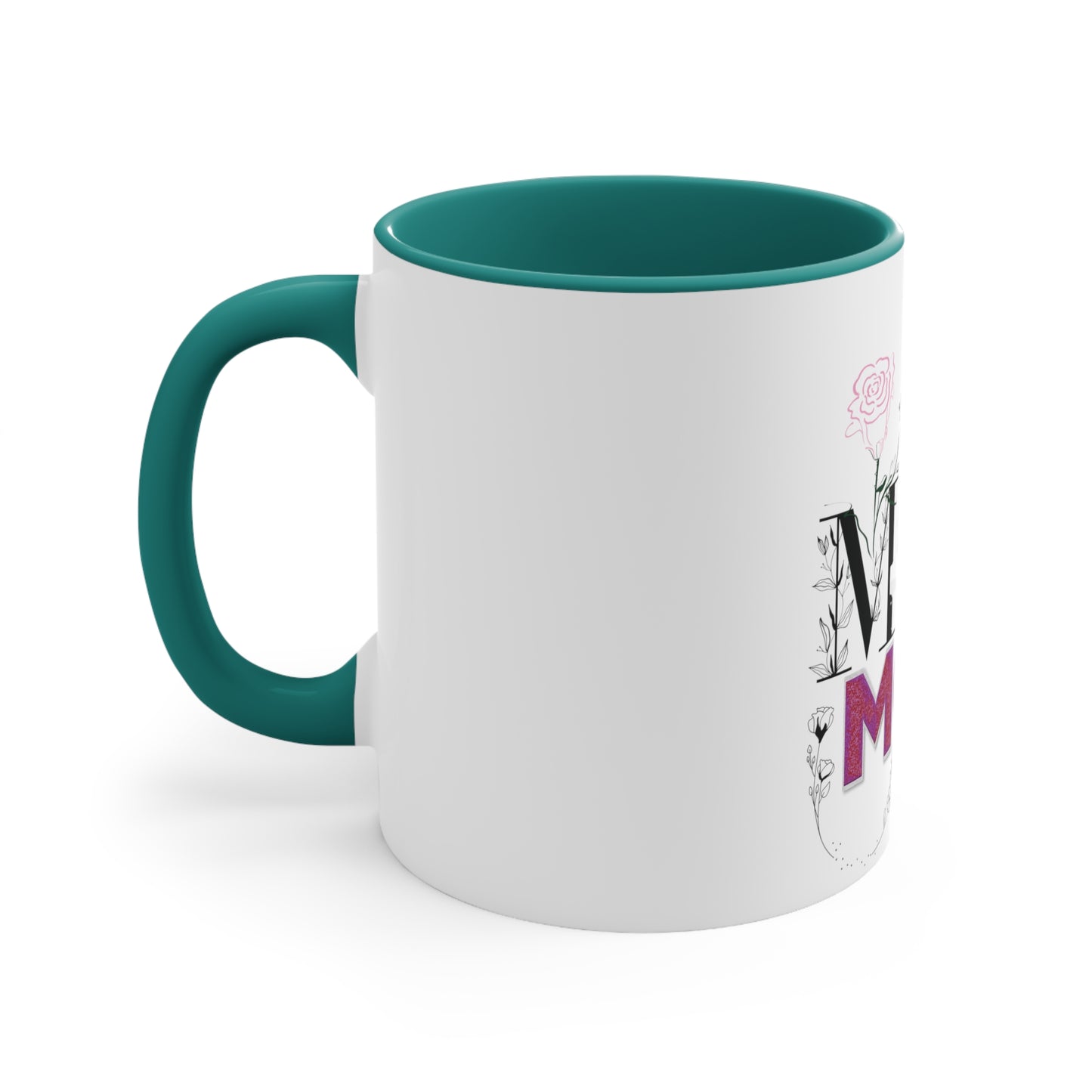 I Love Mom" Ceramic Coffee Mug - A Personalized Token of Love