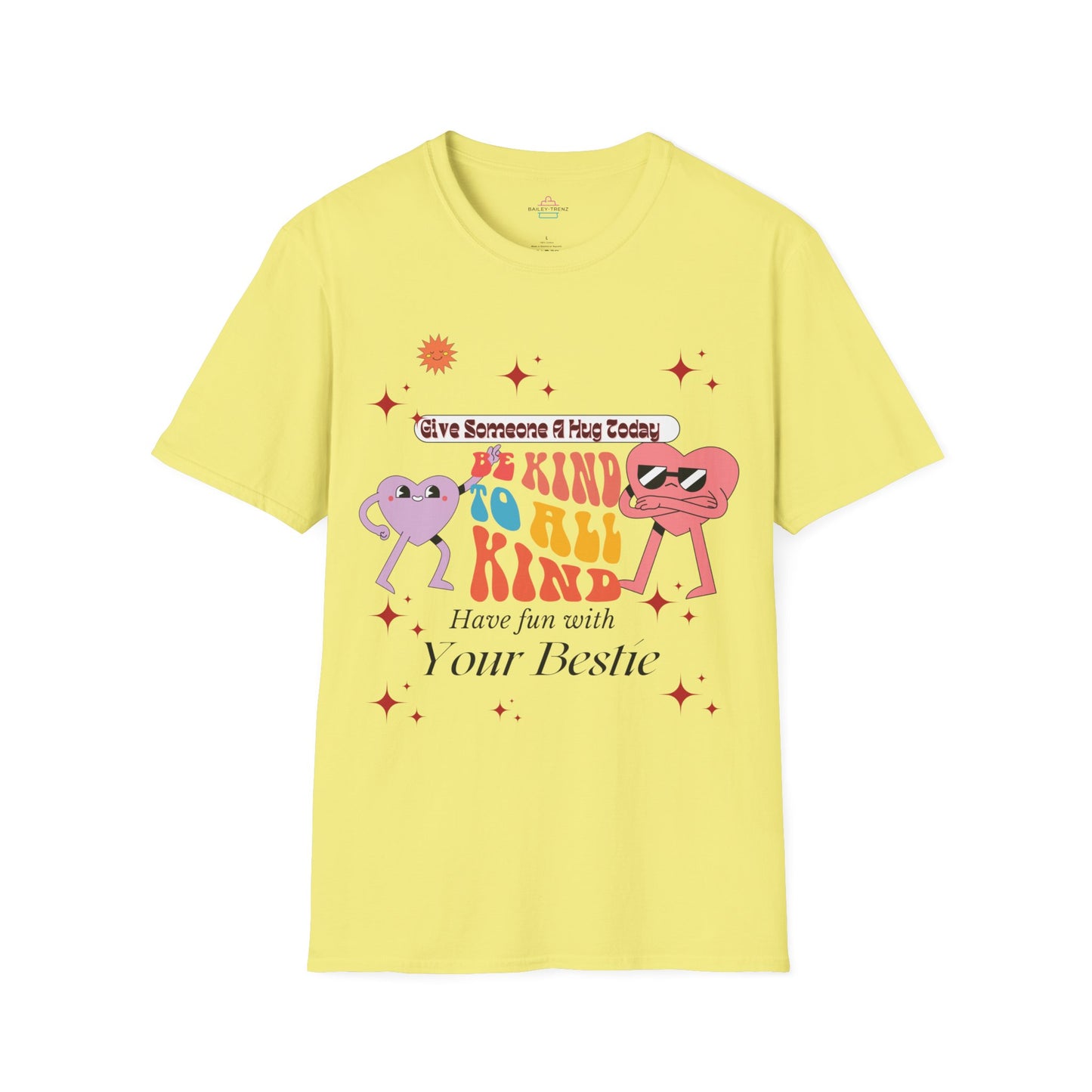 Be Kind" Unisex Soft-Style T-Shirt - Embrace Comfort with a Purpose