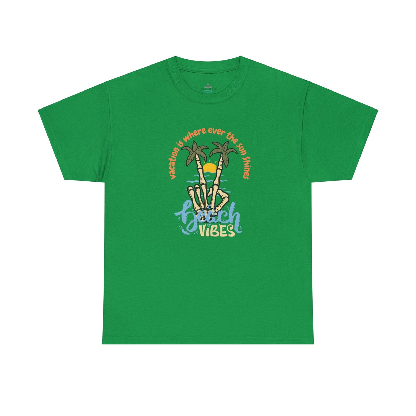 Elevate The Vibes Vacation Unisex Heavy Cotton Tee