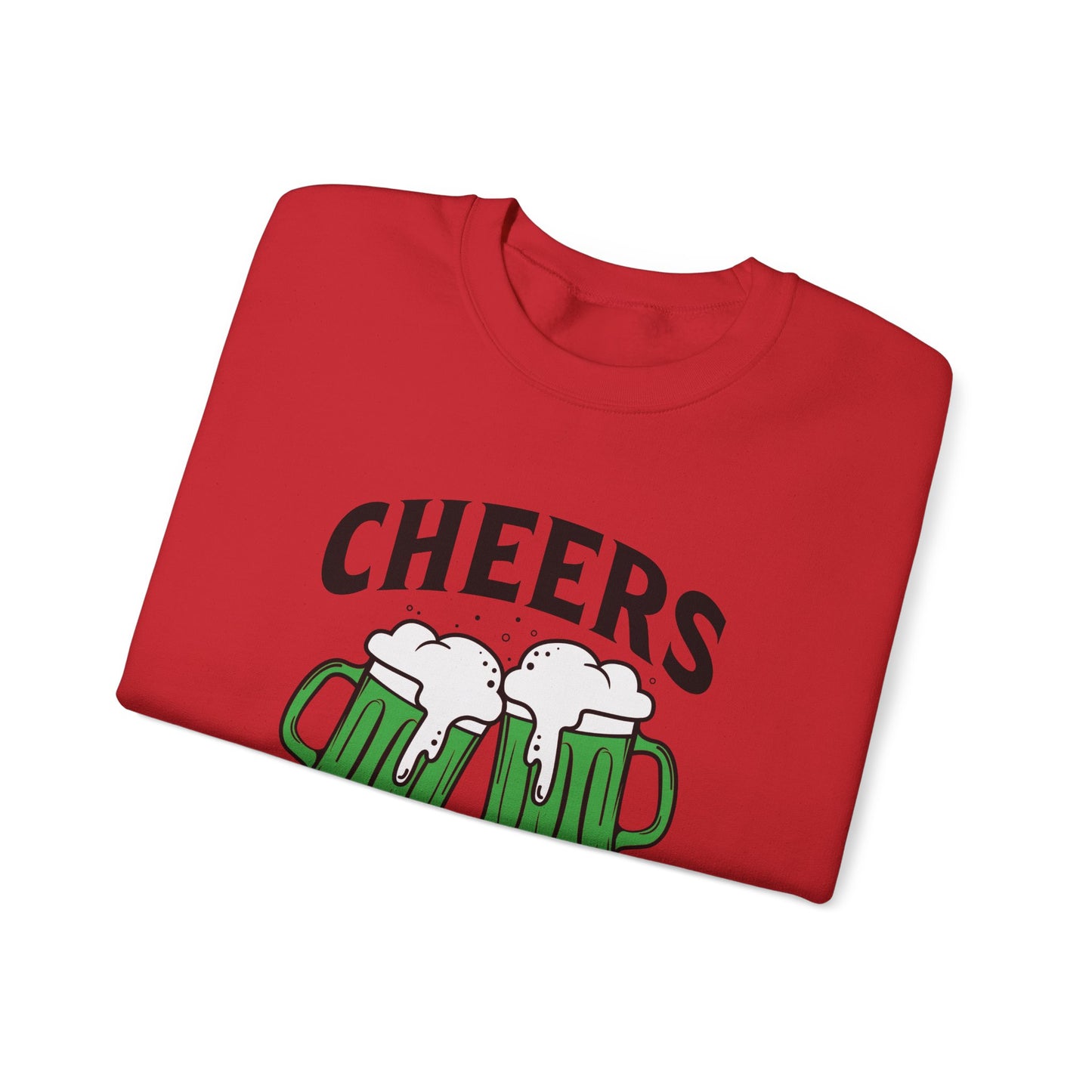 Cozy Comfort: Cheers Fu$kers Unisex Heavy Blend Crewneck Sweatshirt