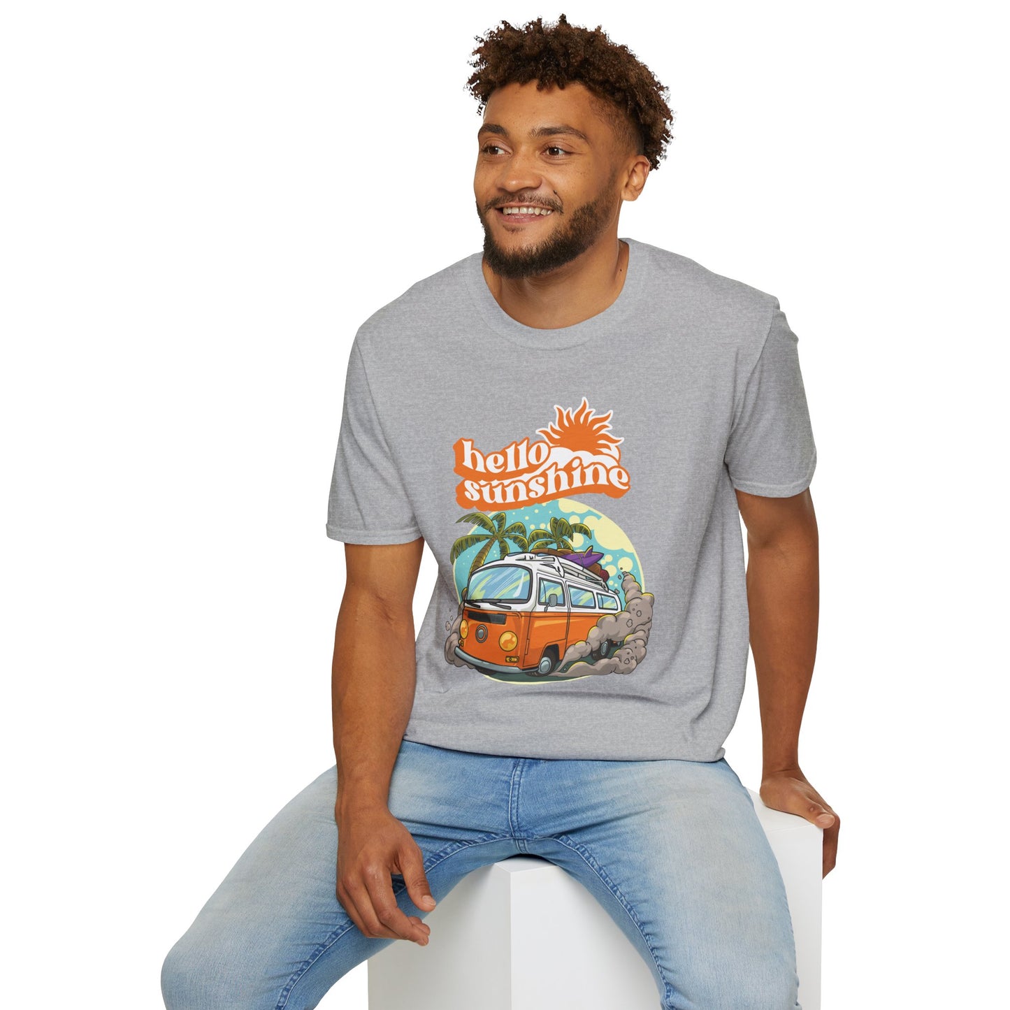 Hello Sunshine Unisex Soft-Style Cotton T-Shirt