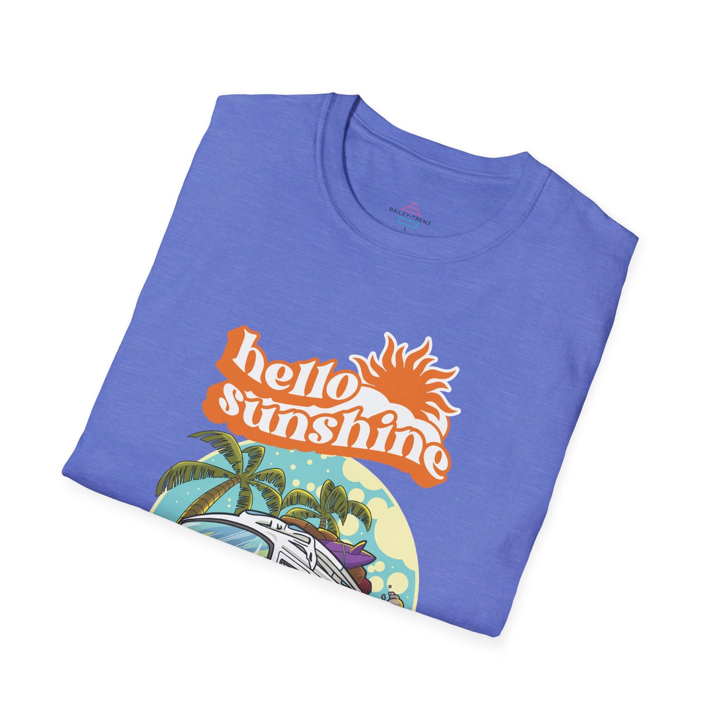 Hello Sunshine Unisex Soft-Style Cotton T-Shirt