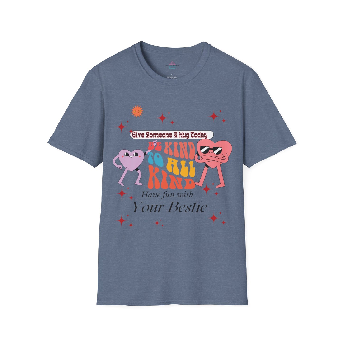 Be Kind" Unisex Soft-Style T-Shirt - Embrace Comfort with a Purpose