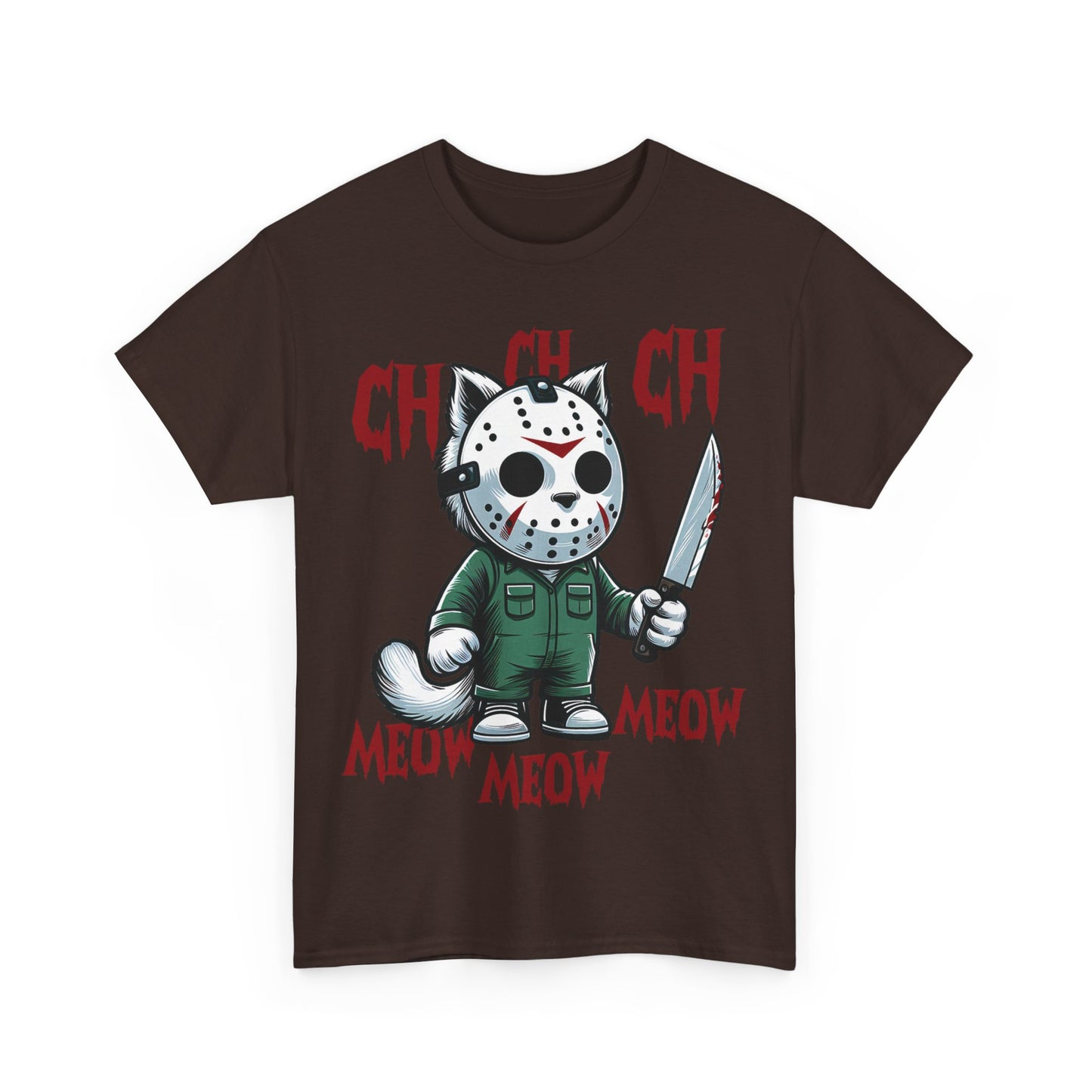 MEOW HERE KITTY KITTY Unisex Heavy Cotton T-Shirt