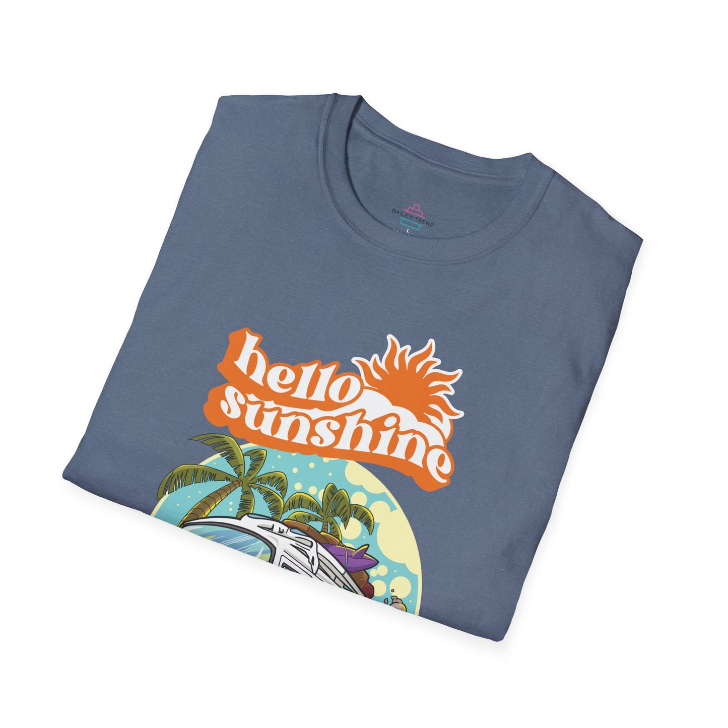 Hello Sunshine Unisex Soft-Style Cotton T-Shirt