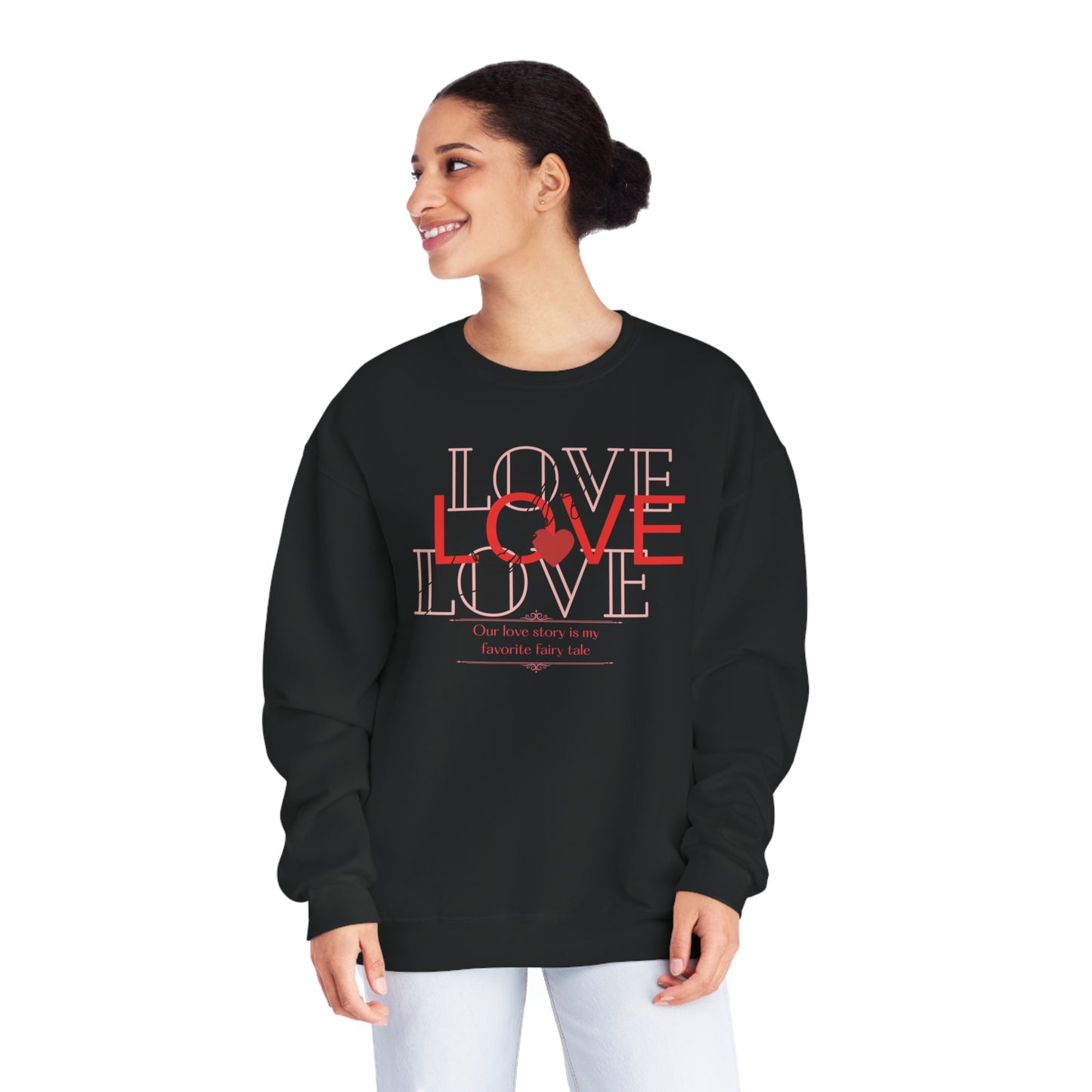 Our Love Story Unisex NuBlend® Crewneck Sweatshirt