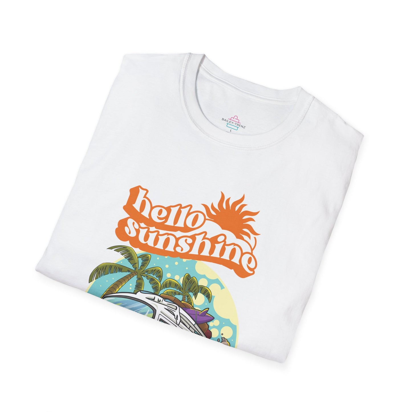 Hello Sunshine Unisex Soft-Style Cotton T-Shirt