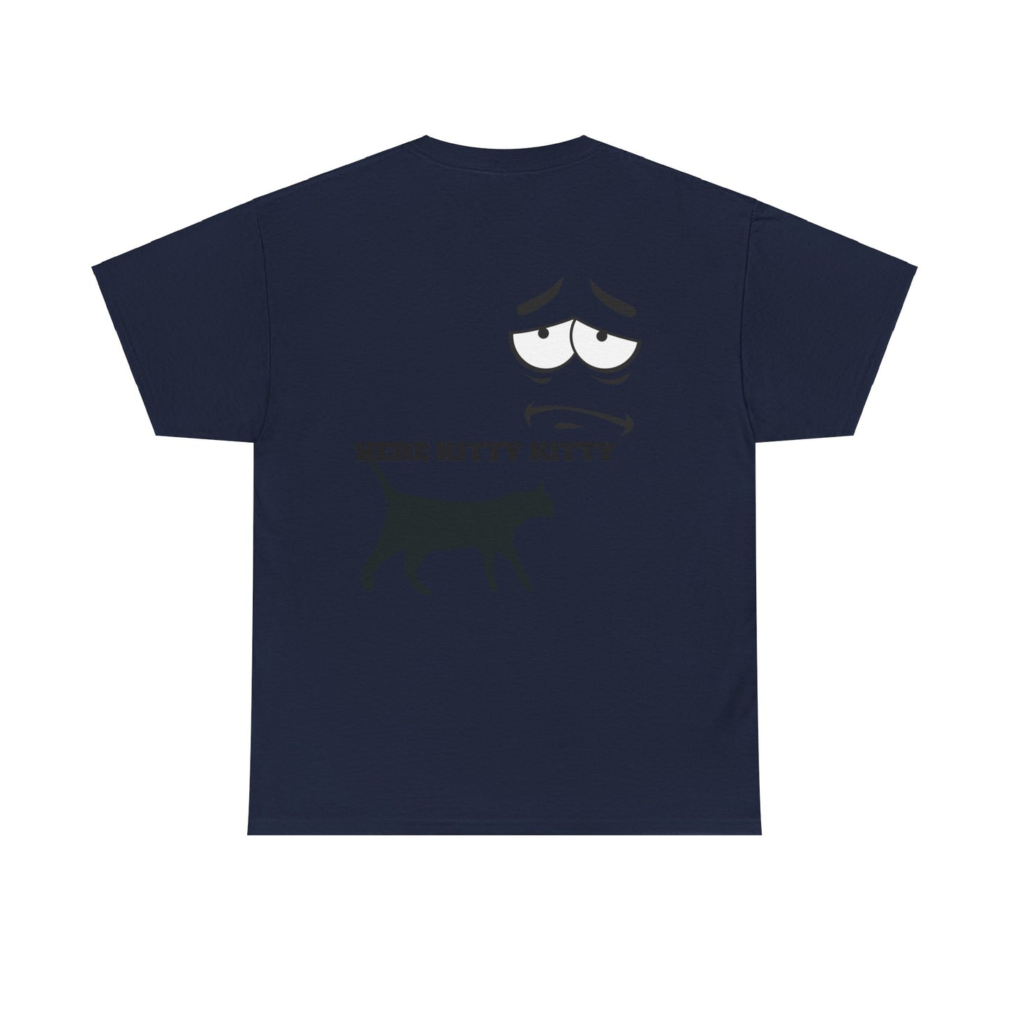 MEOW HERE KITTY KITTY Unisex Heavy Cotton T-Shirt