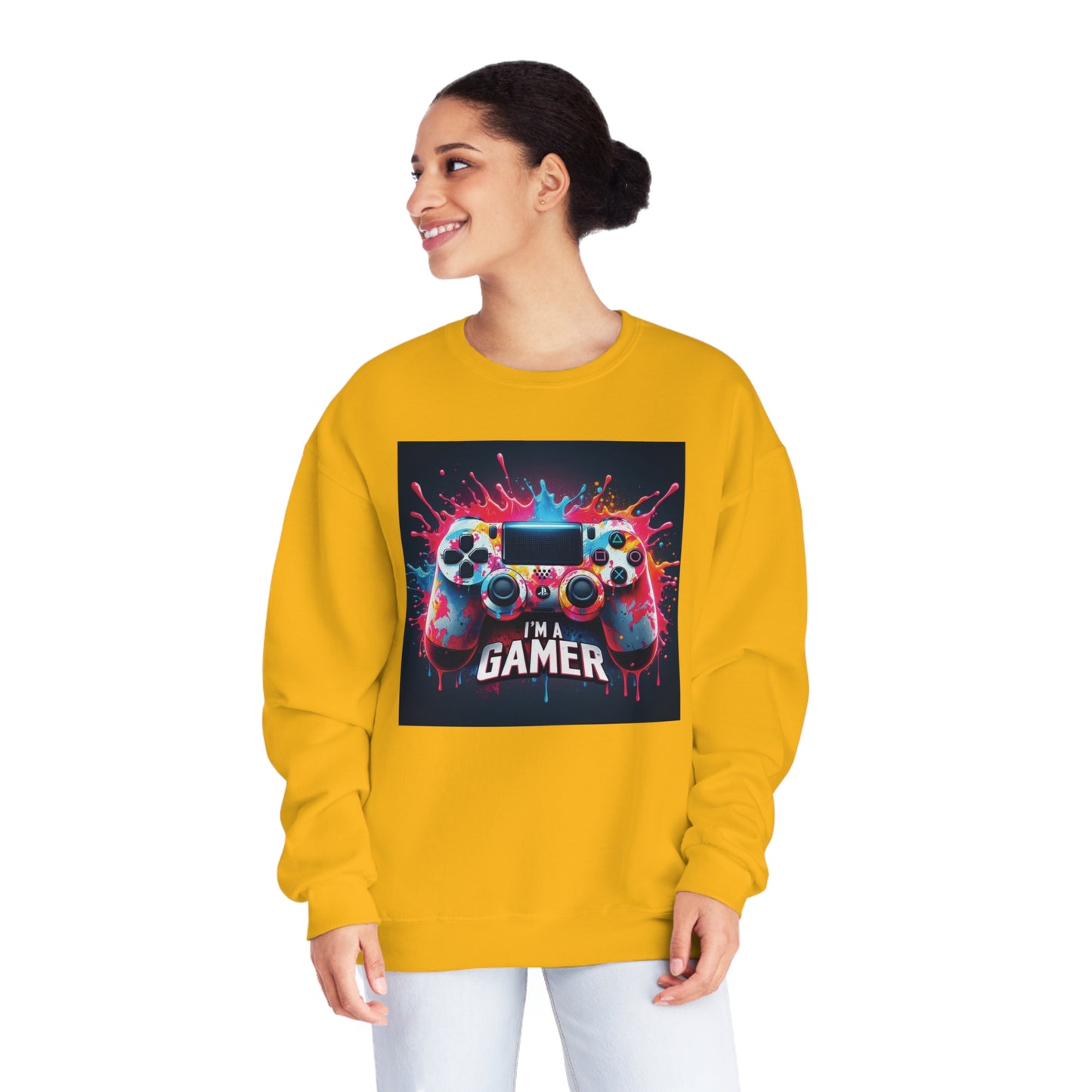 I'M a Gamer Unisex NuBlend® Crewneck Sweatshirt